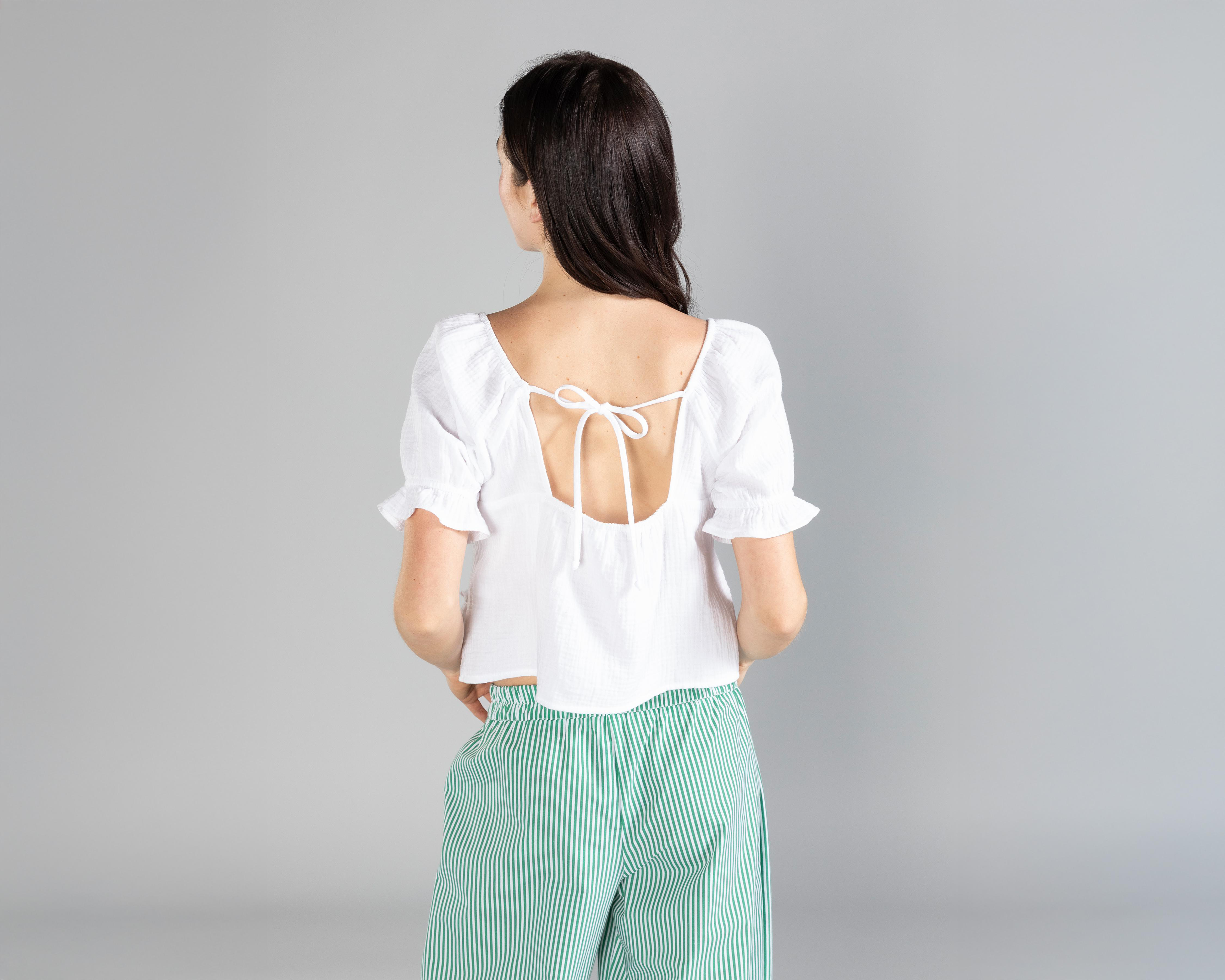Foto 4 pulgar | Blusa Strona Escote en Espalda Juvenil