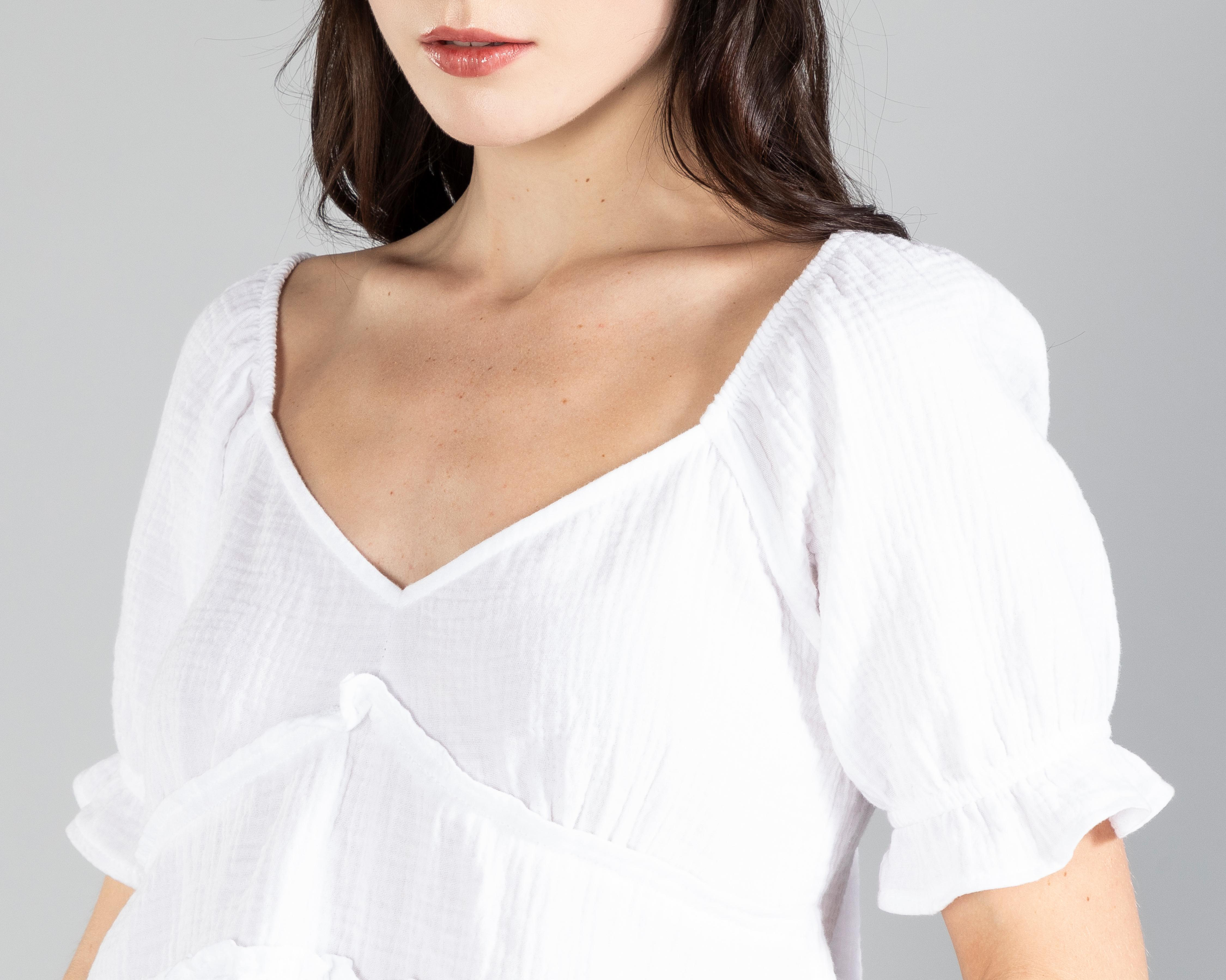 Foto 5 pulgar | Blusa Strona Escote en Espalda Juvenil