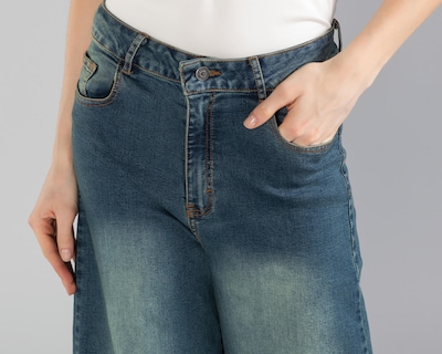 Foto 4 | Jeans Strona Acampanados para Mujer