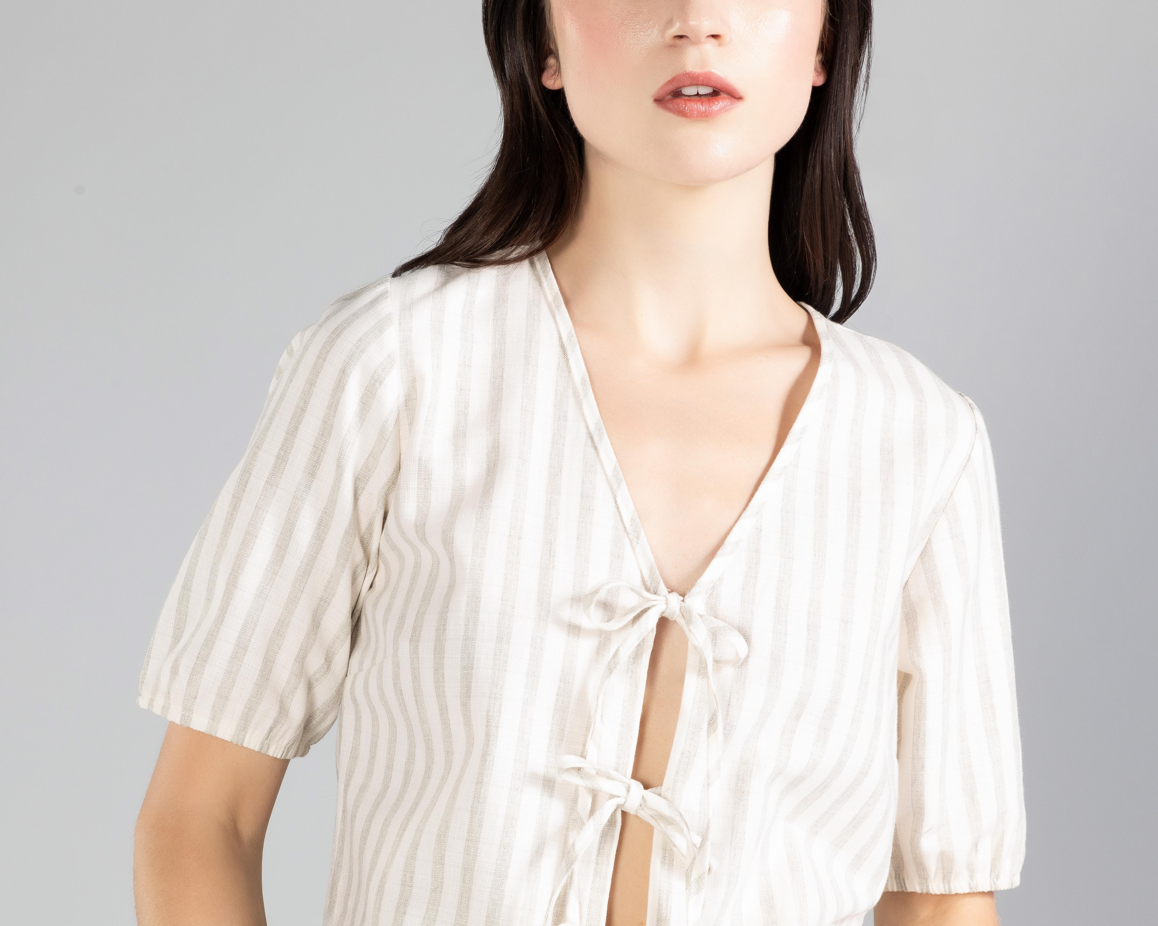 Foto 4 | Blusa Strona a Rayas Juvenil