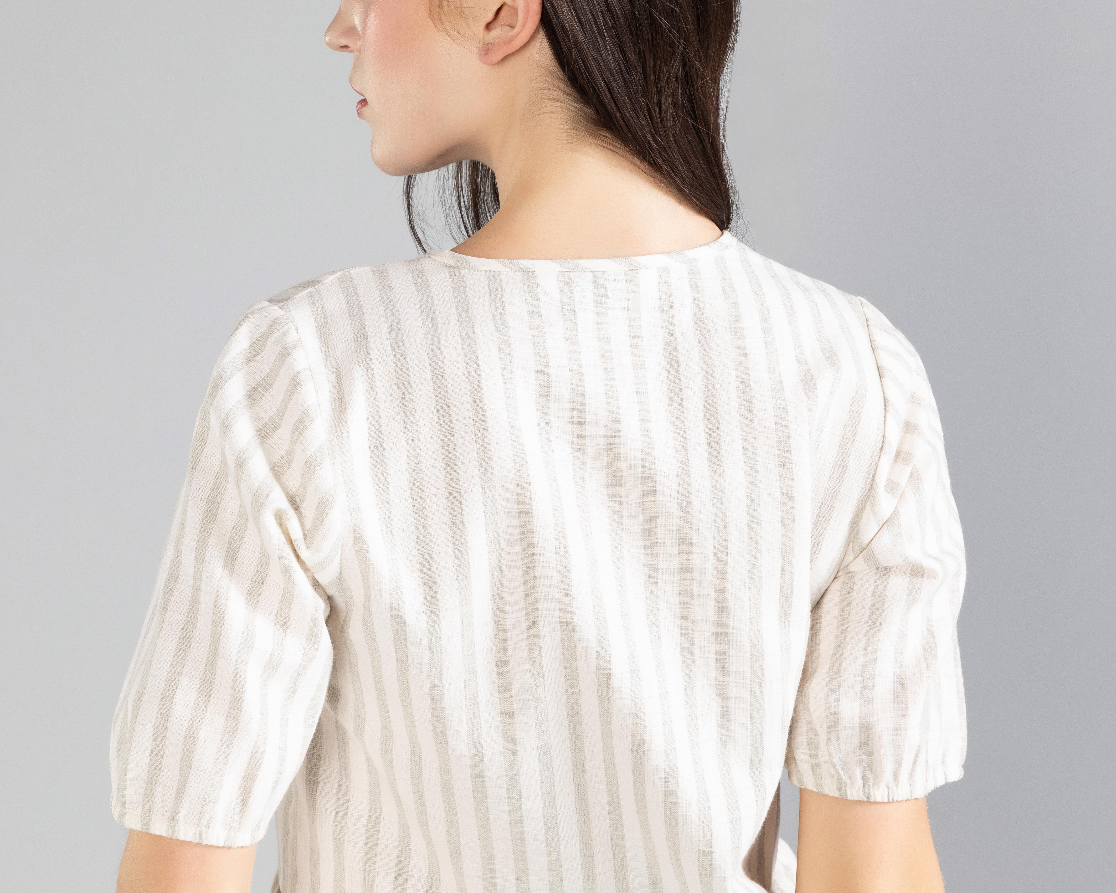 Foto 5 | Blusa Strona a Rayas Juvenil