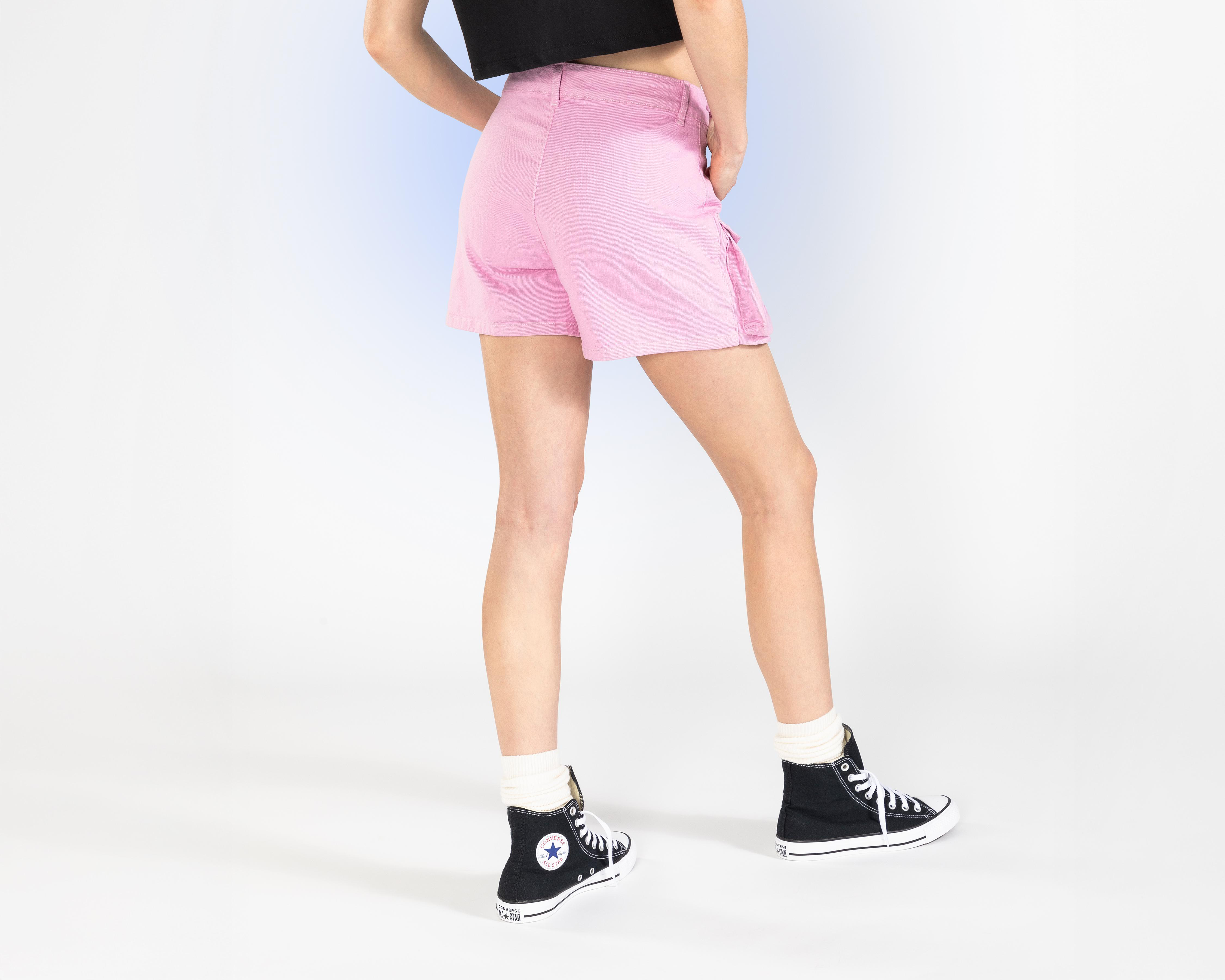 Foto 4 pulgar | Short Falda Strona con Bolsas Cargo para Mujer