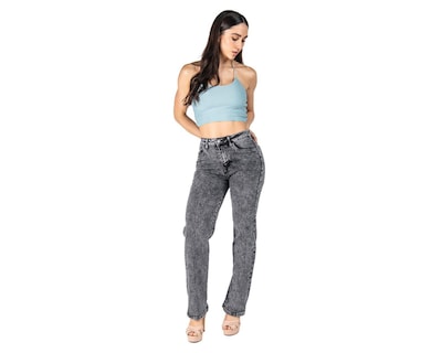 Foto 2 | Jeans Straight Most Look para Mujer