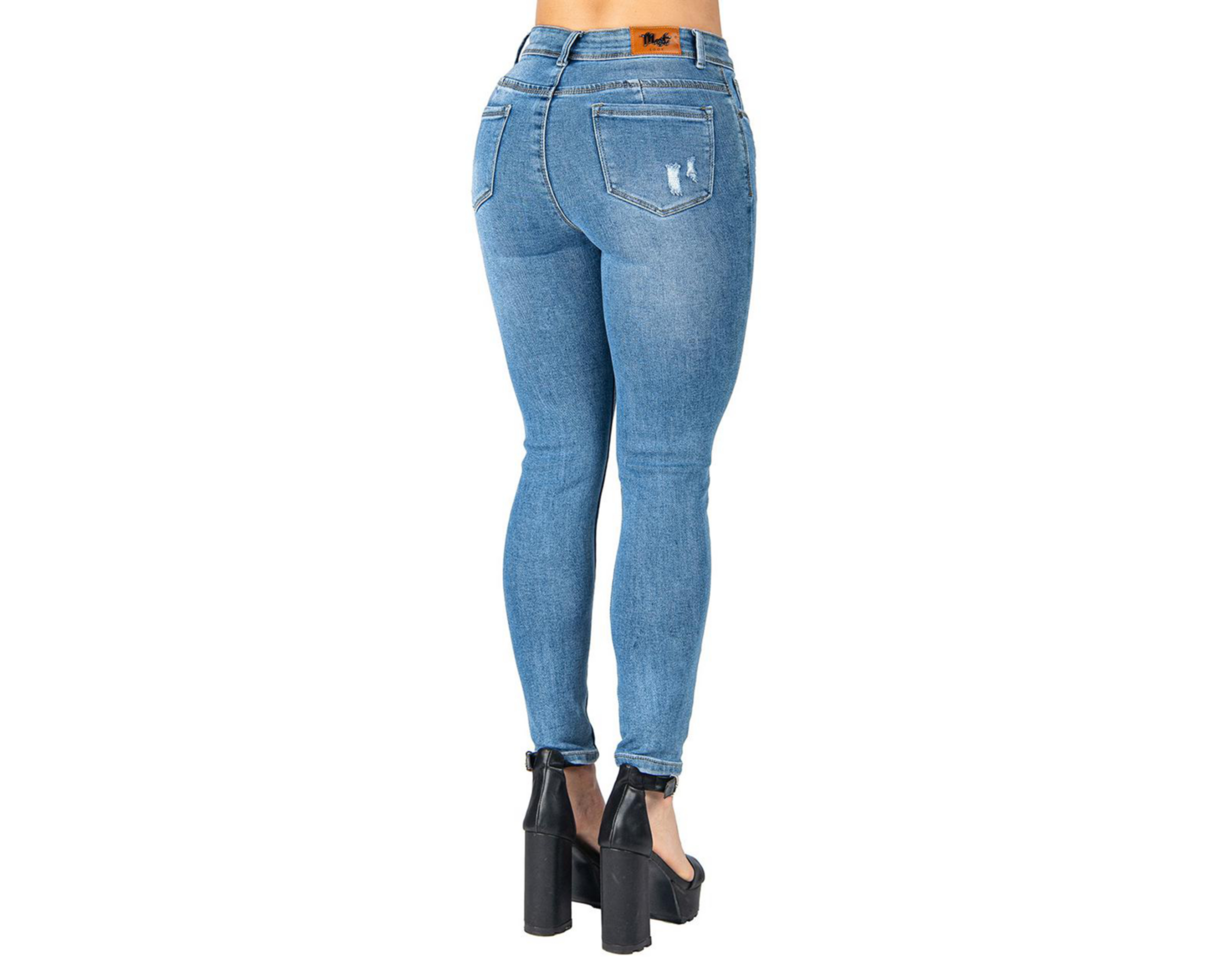 Foto 3 | Jeans Skinny Most Look para Mujer