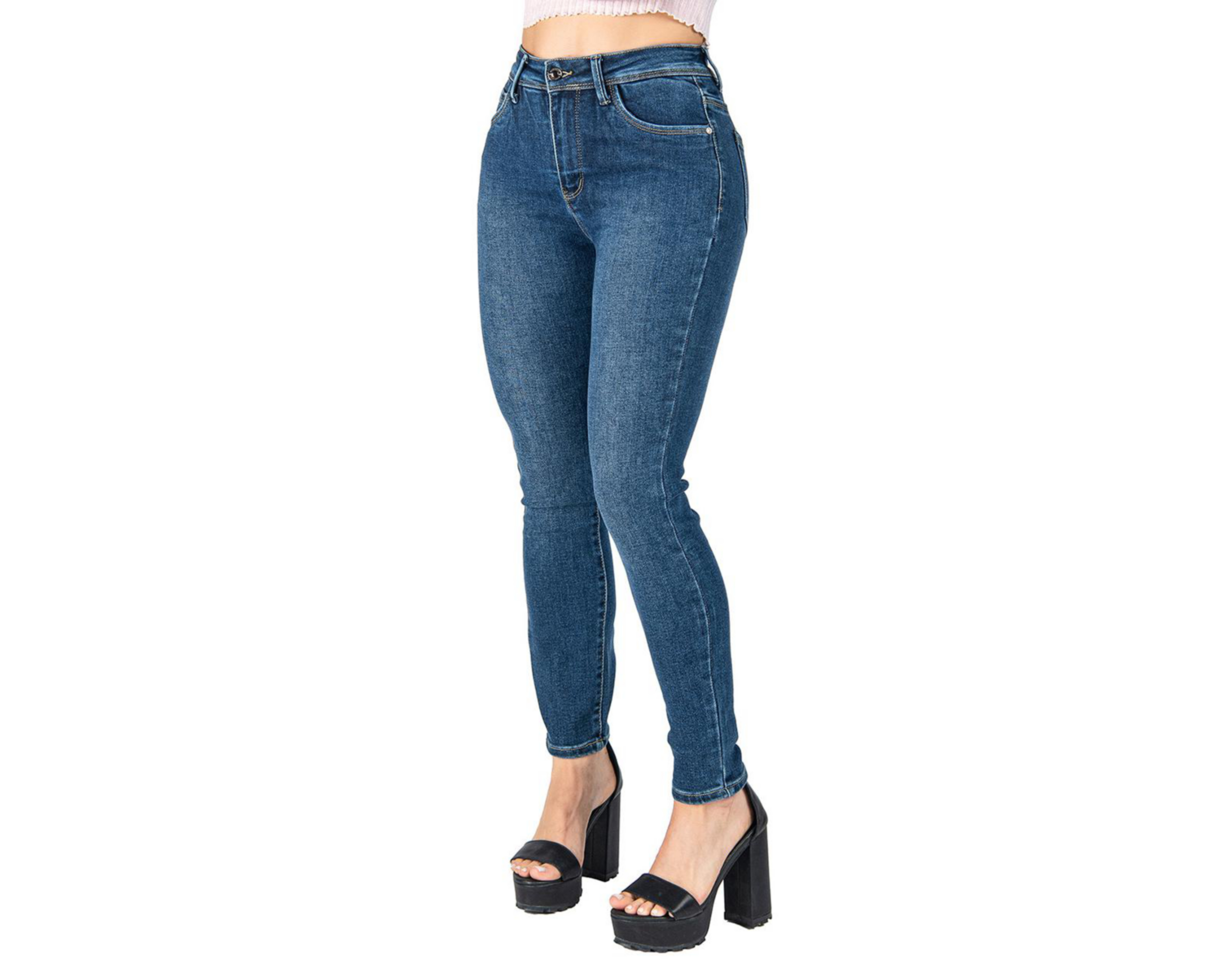 Foto 2 pulgar | Jeans Skinny Most Look para Mujer