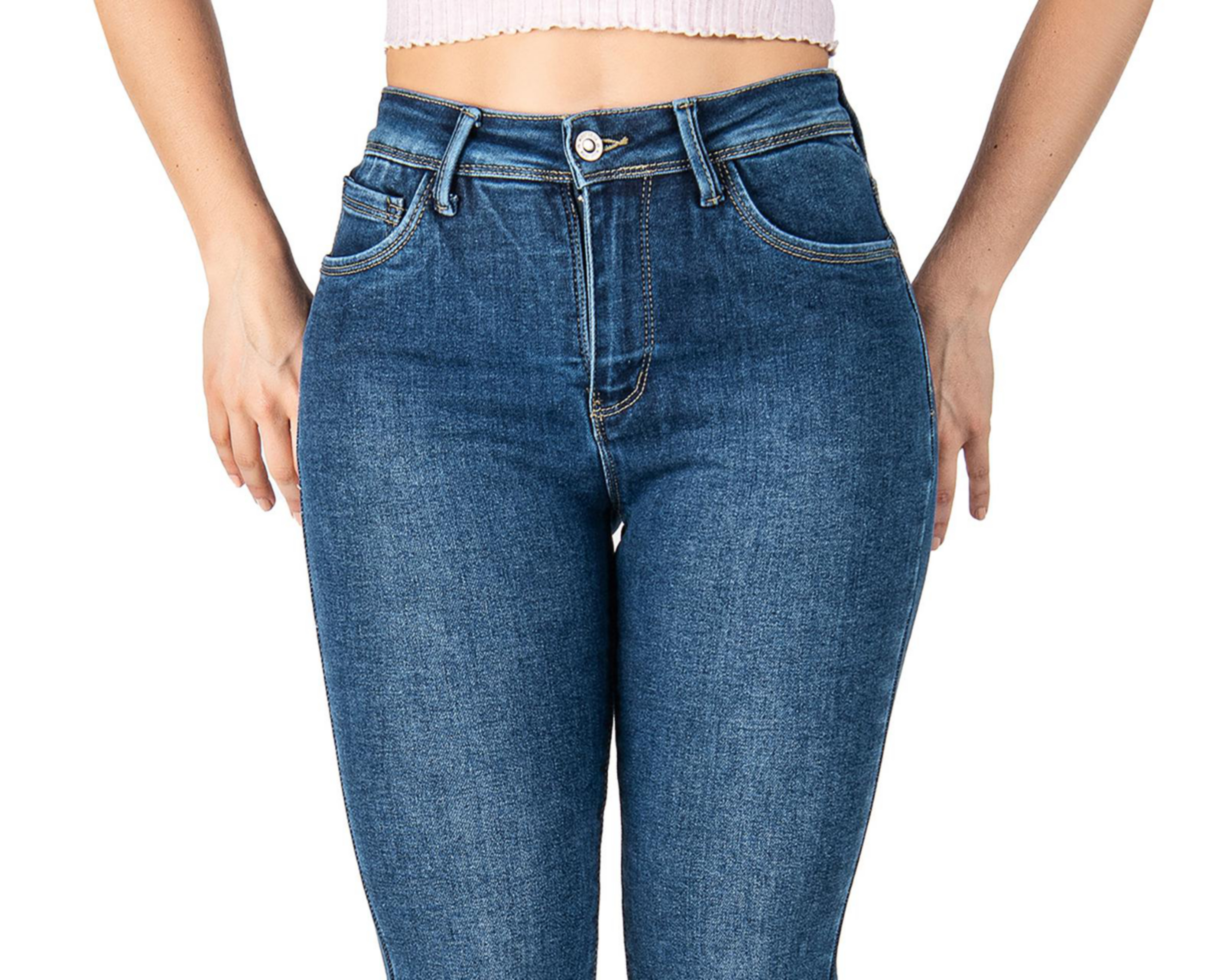 Foto 5 pulgar | Jeans Skinny Most Look para Mujer