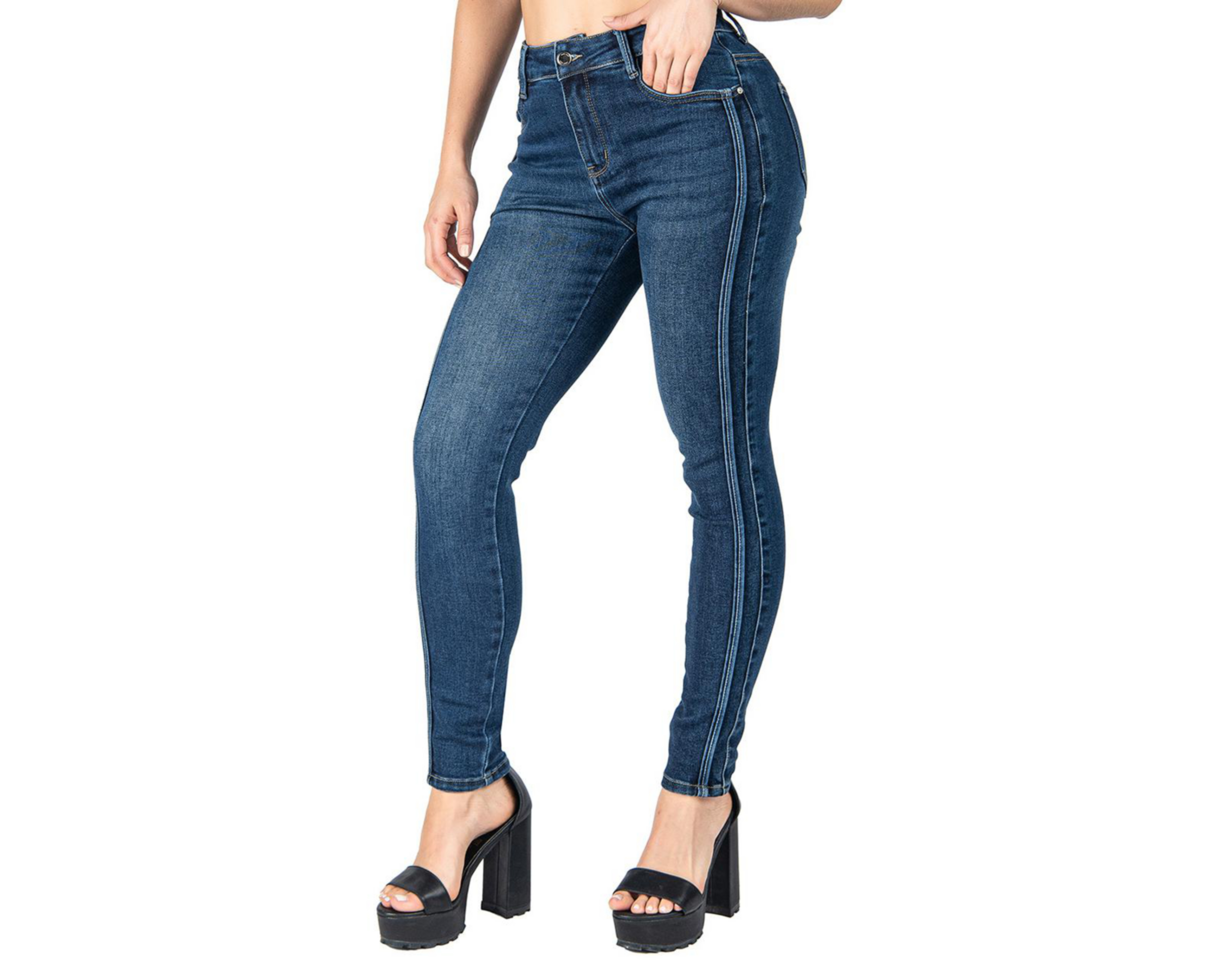 Foto 2 pulgar | Jeans Skinny Most Look para Mujer