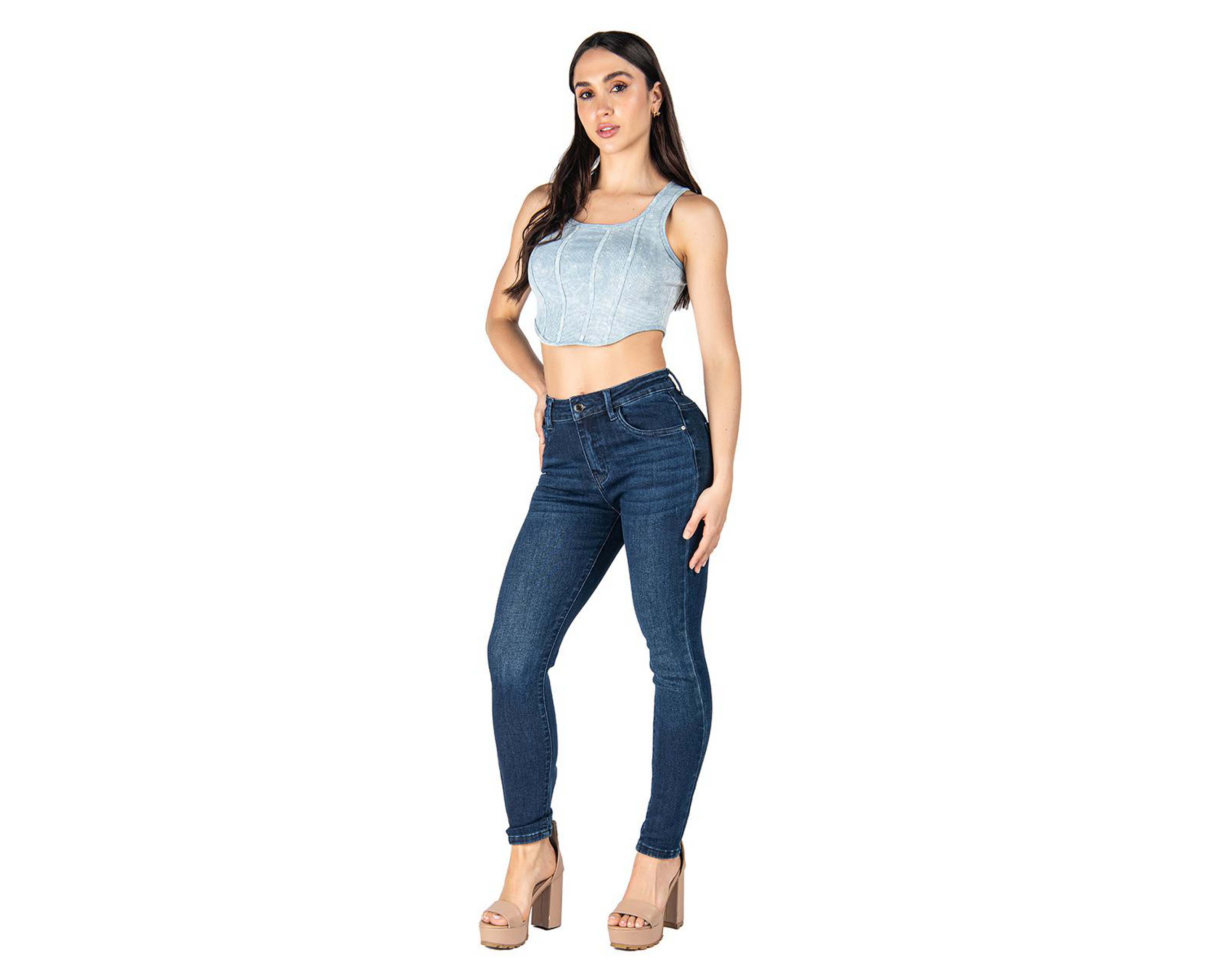 Foto 2 | Jeans Skinny Most Look para Mujer