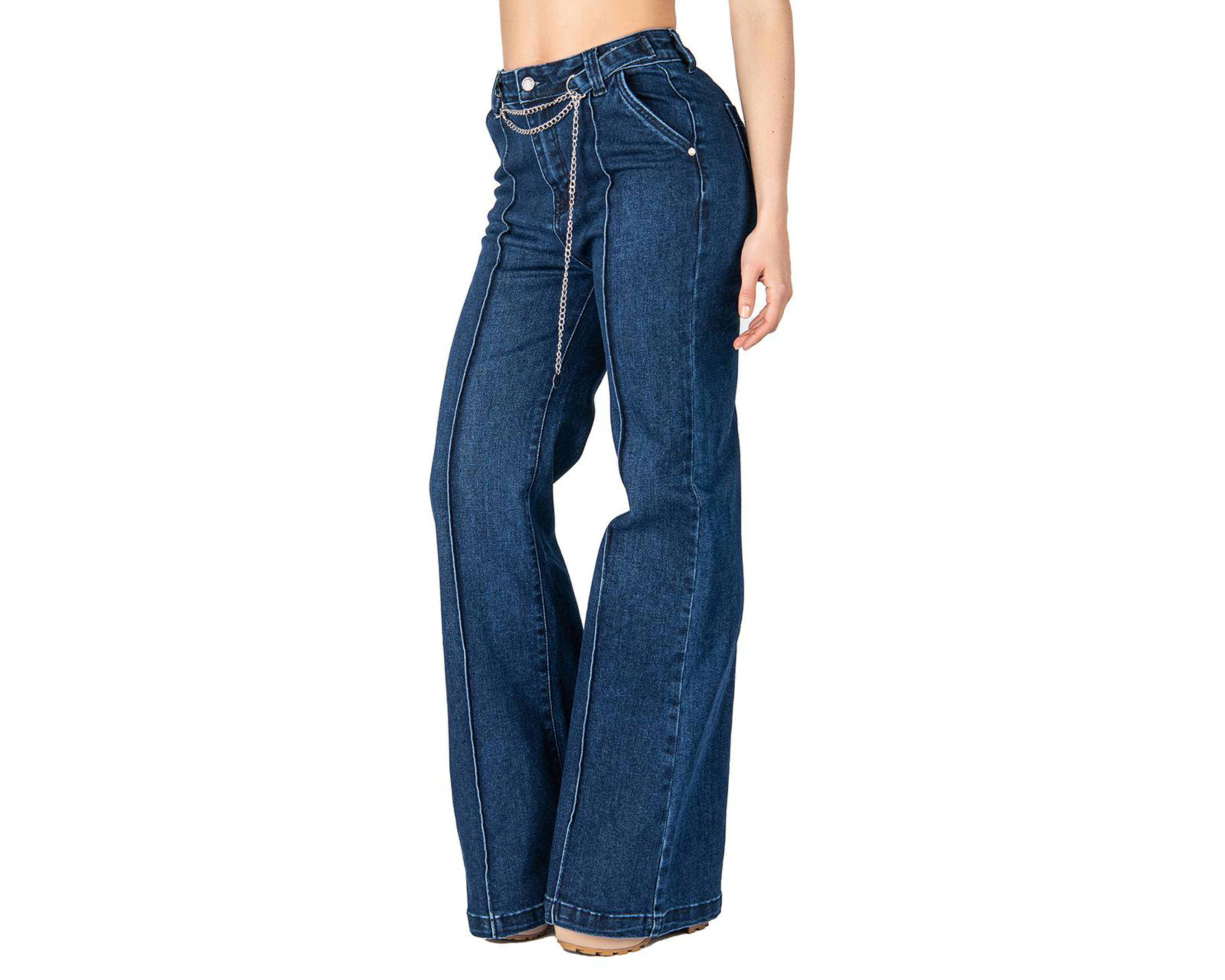 Foto 1 | Jeans Wide Leg Most Look para Mujer