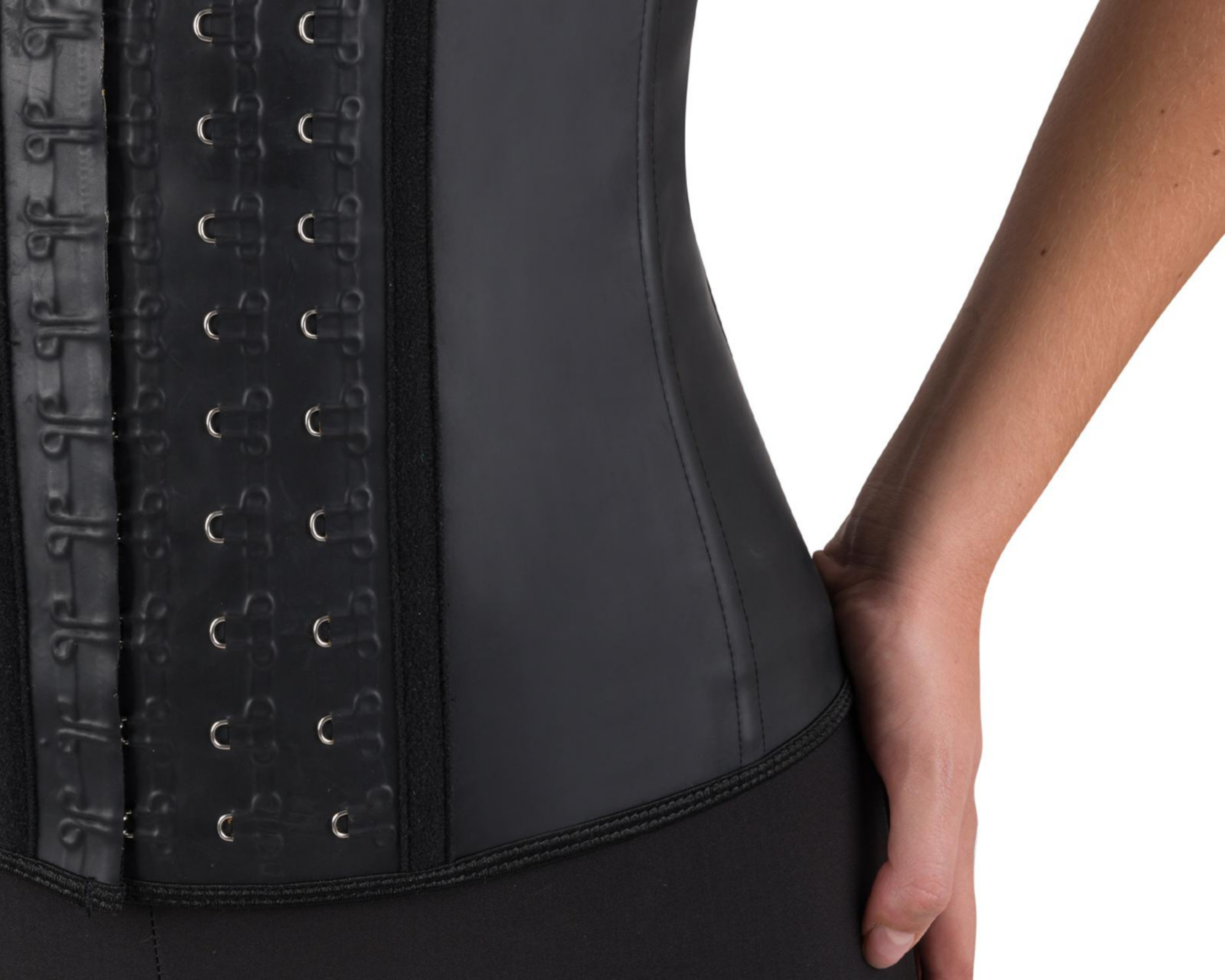 Foto 6 pulgar | Cinturilla Bravezza Negra para Mujer