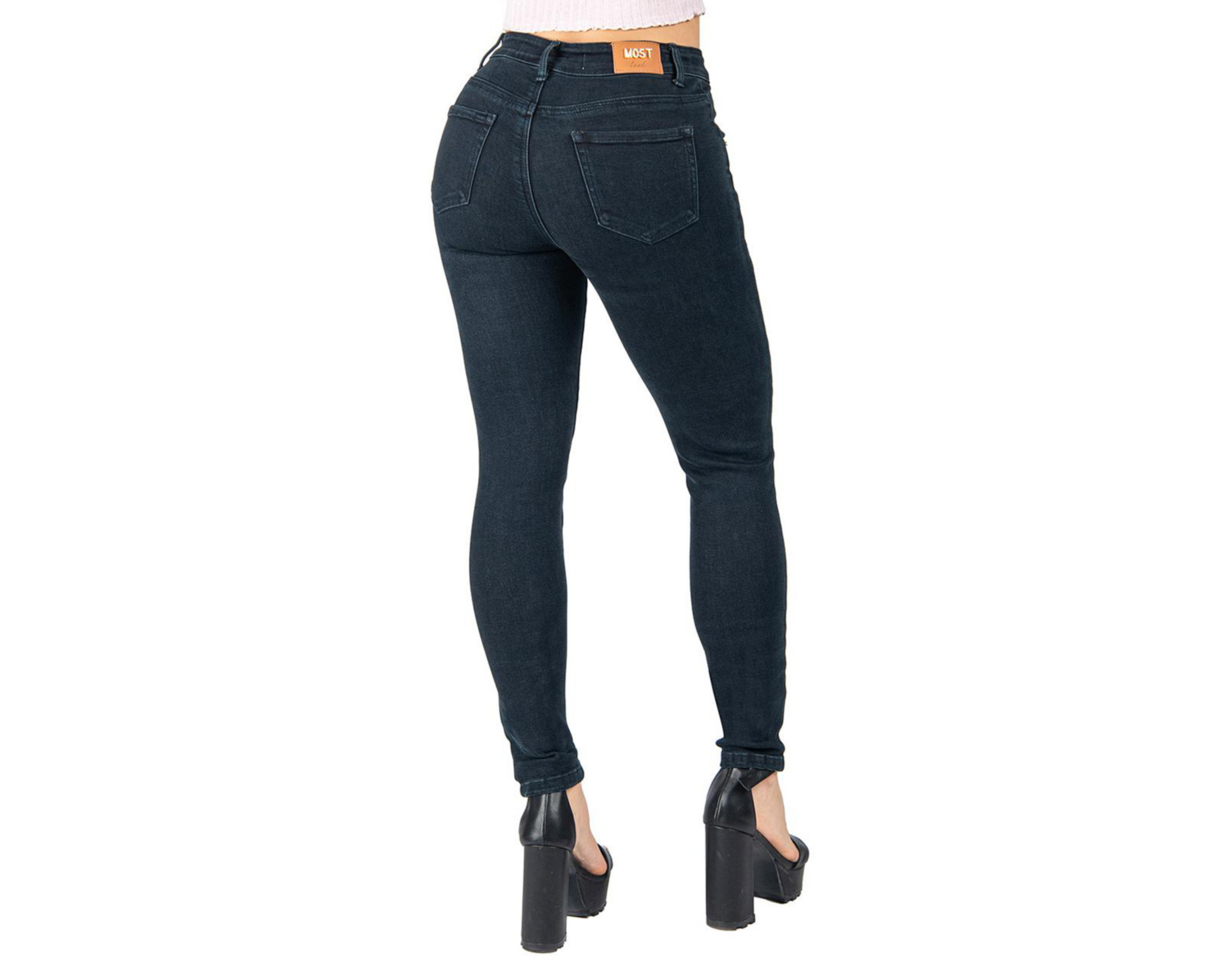 Foto 3 | Jeans Skinny Most Look para Mujer