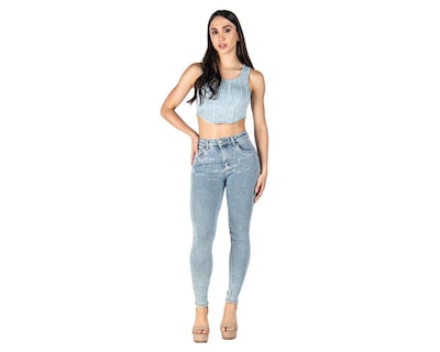 Foto 2 | Jeans Skinny Most Look para Mujer
