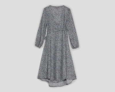 Foto 2 | Vestido Sahara Casual Escote V Estampado Manga Larga