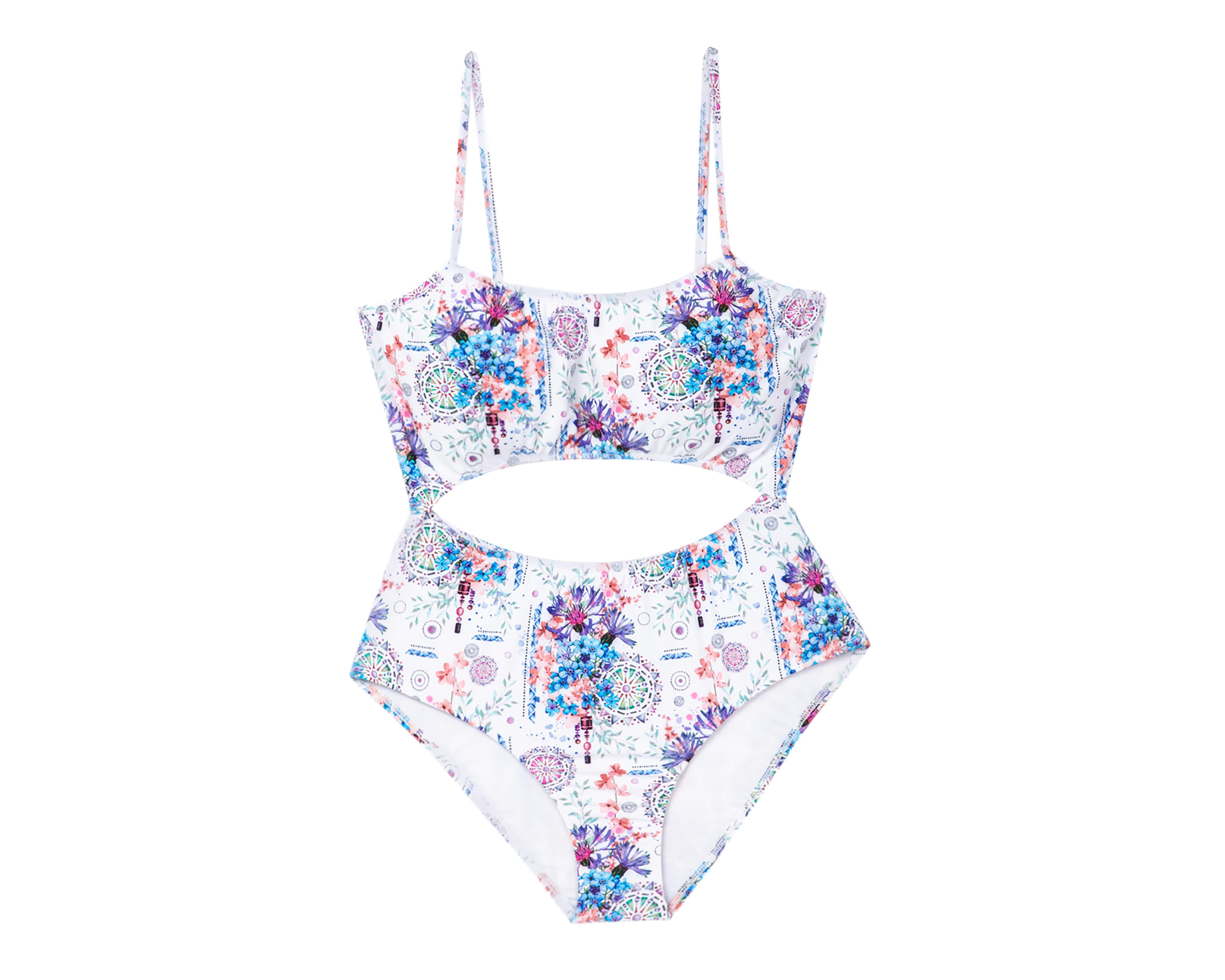 Traje de Baño Completo Rio Beach Estampado para Mujer