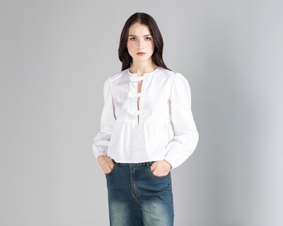 Foto 2 | Blusa Strona Abullonada para Mujer