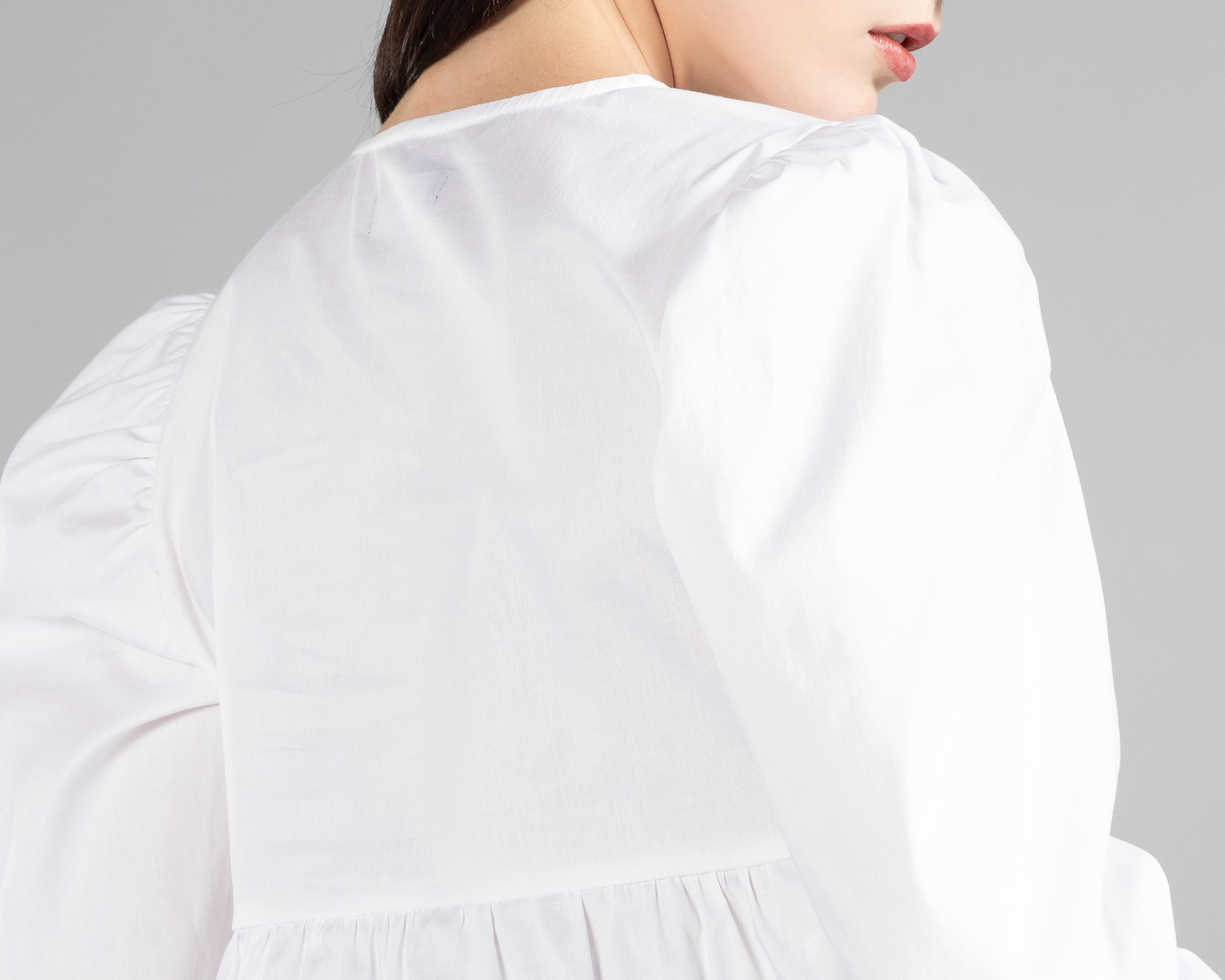 Foto 6 pulgar | Blusa Strona Abullonada para Mujer