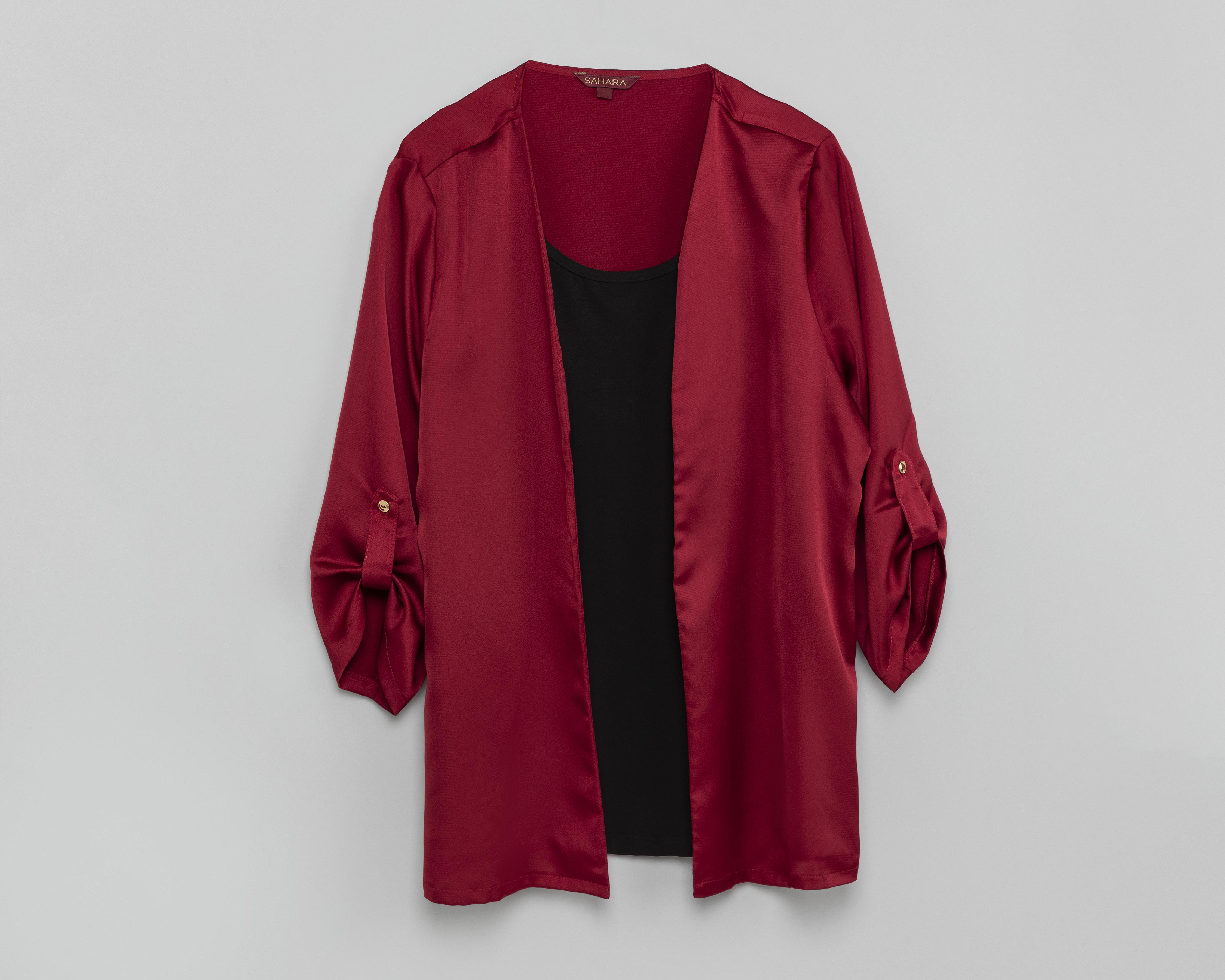 Blusa Sahara Manga 3/4