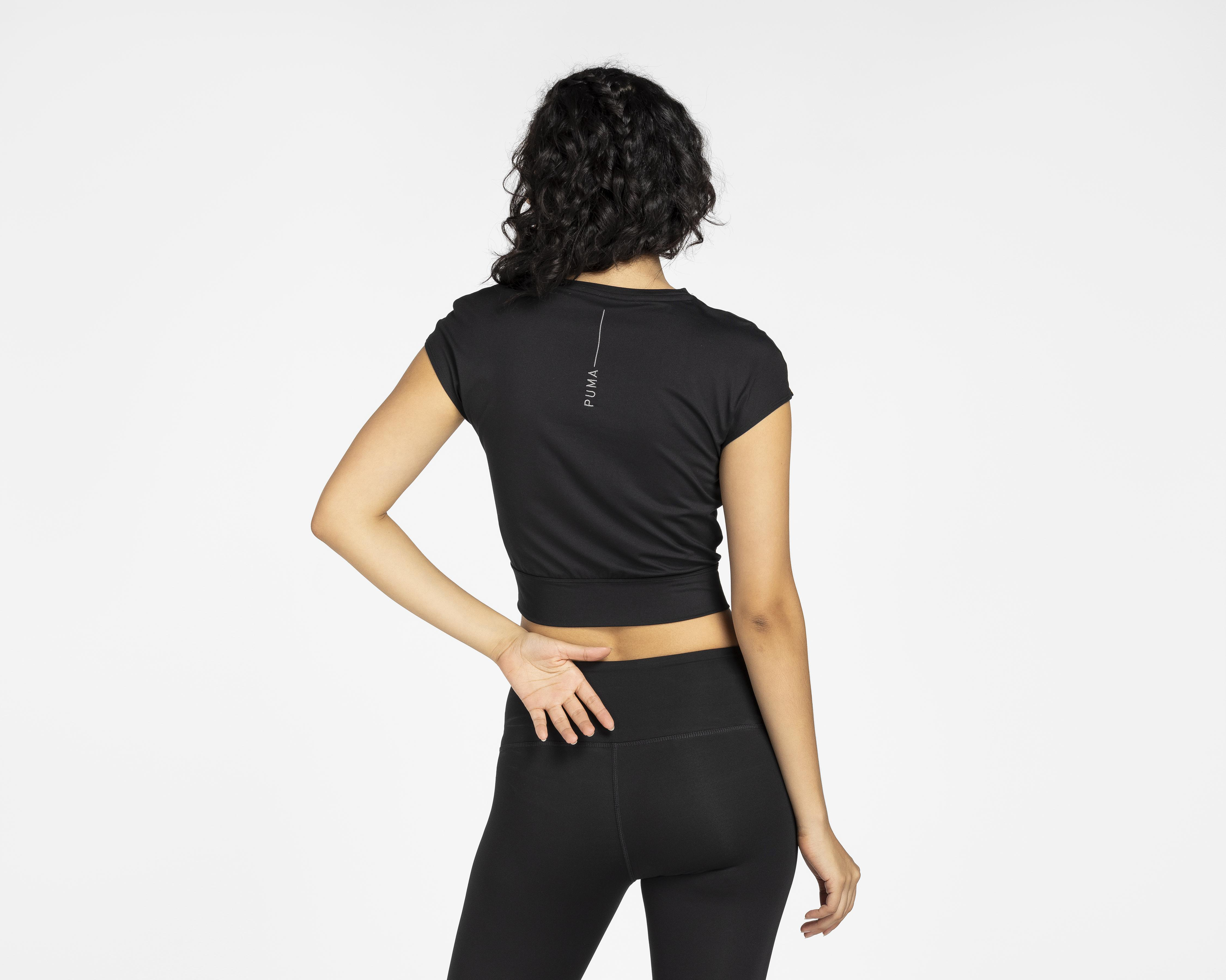 Foto 4 pulgar | Playera de Entrenamiento Puma Escote Cruzado para Mujer