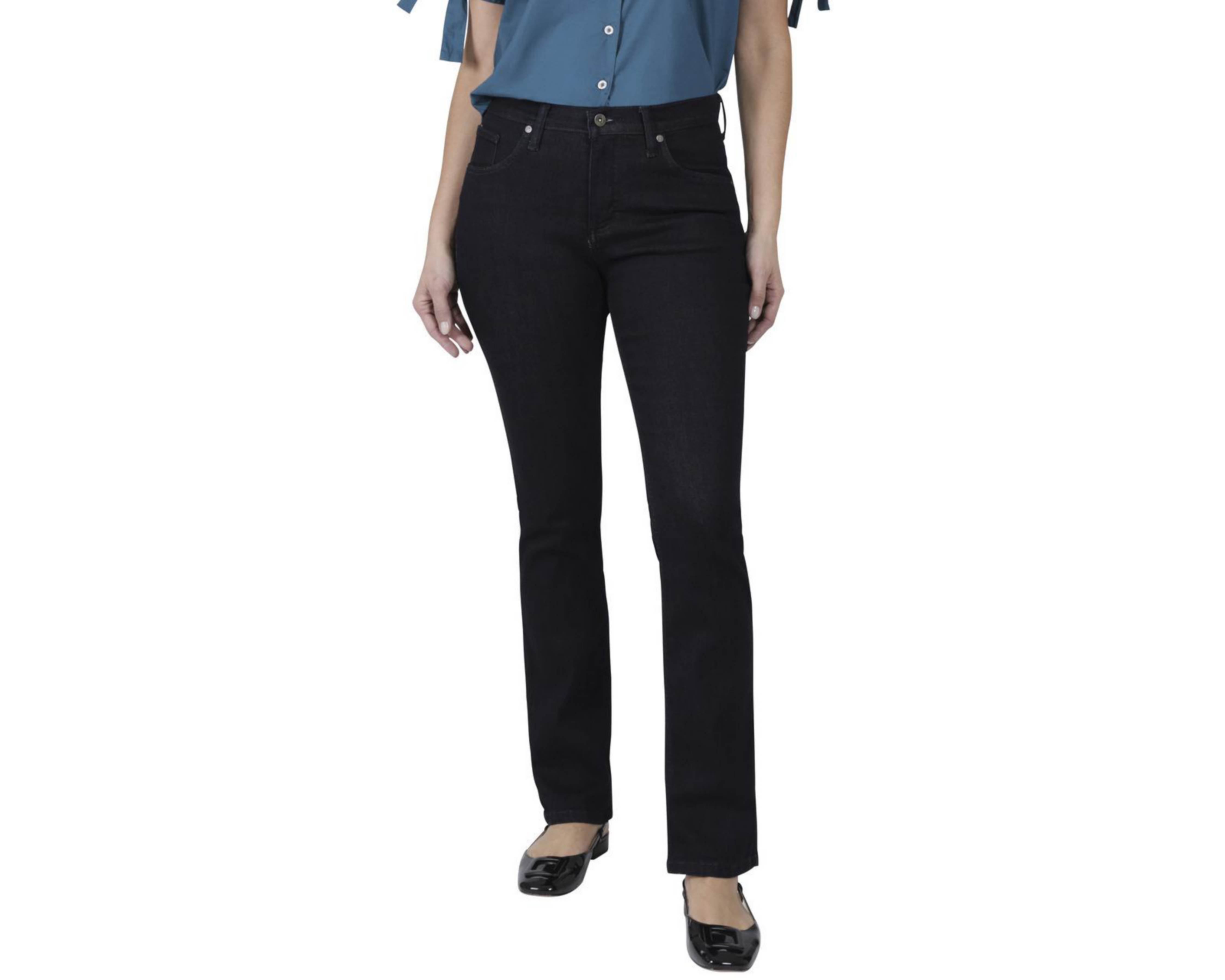 Foto 2 pulgar | Jeans Slim Fit Lee para Mujer