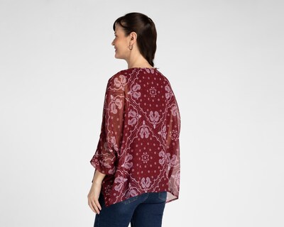Foto 3 | Blusa Sahara Manga Larga Estampada