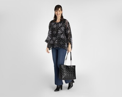 Foto 2 | Blusa Sahara Manga Larga Estampada