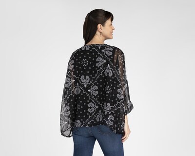 Foto 3 | Blusa Sahara Manga Larga Estampada
