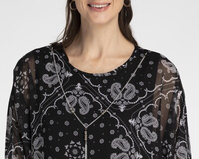 Foto 4 | Blusa Sahara Manga Larga Estampada