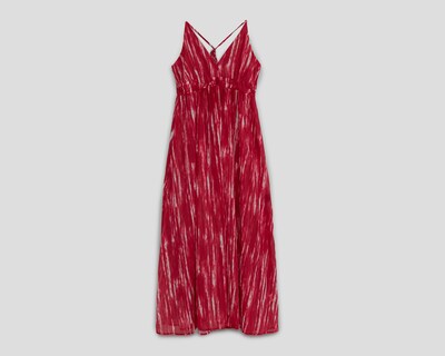 Foto 1 | Vestido Sahara Casual Rojo Tie Dye Escote Halter