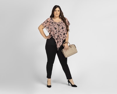 Foto 5 | Blusa Sahara Estampada Floral con Collar