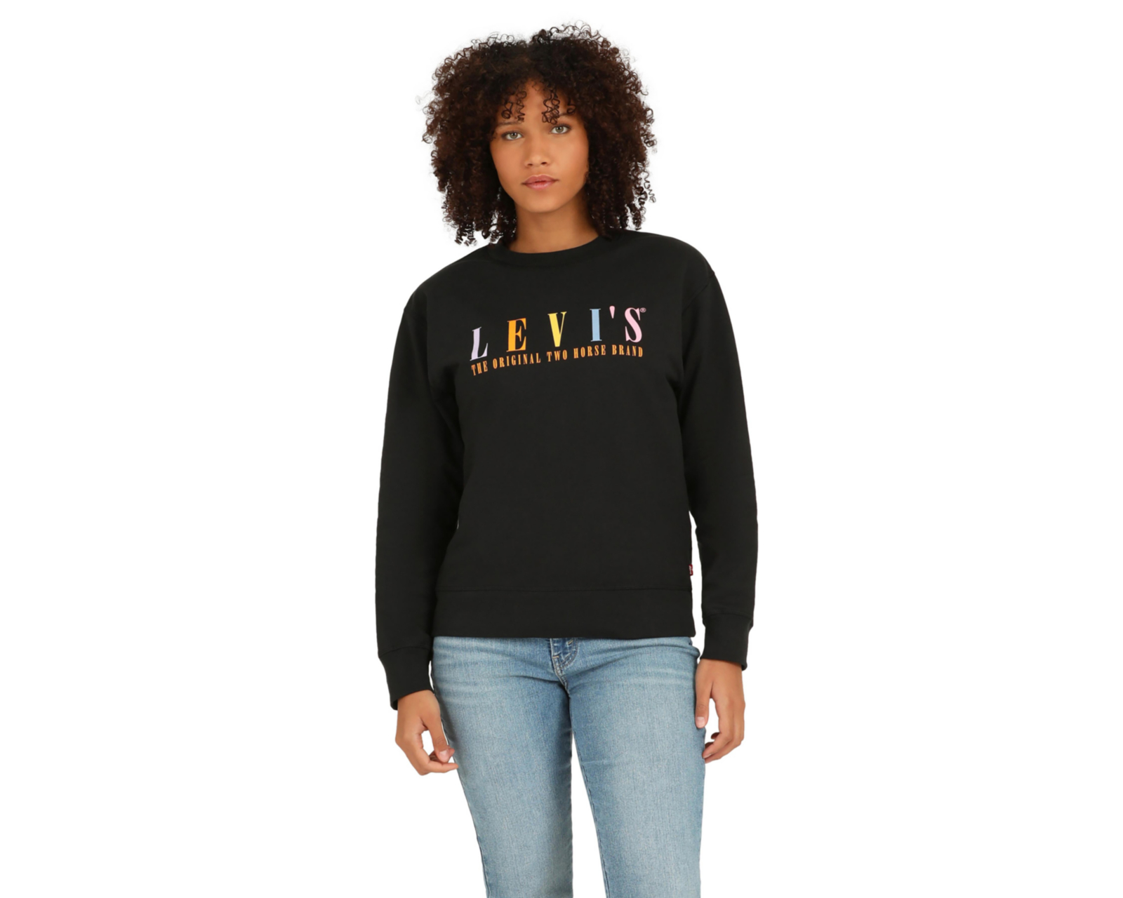 Sudadera Levi's Negra Estampada