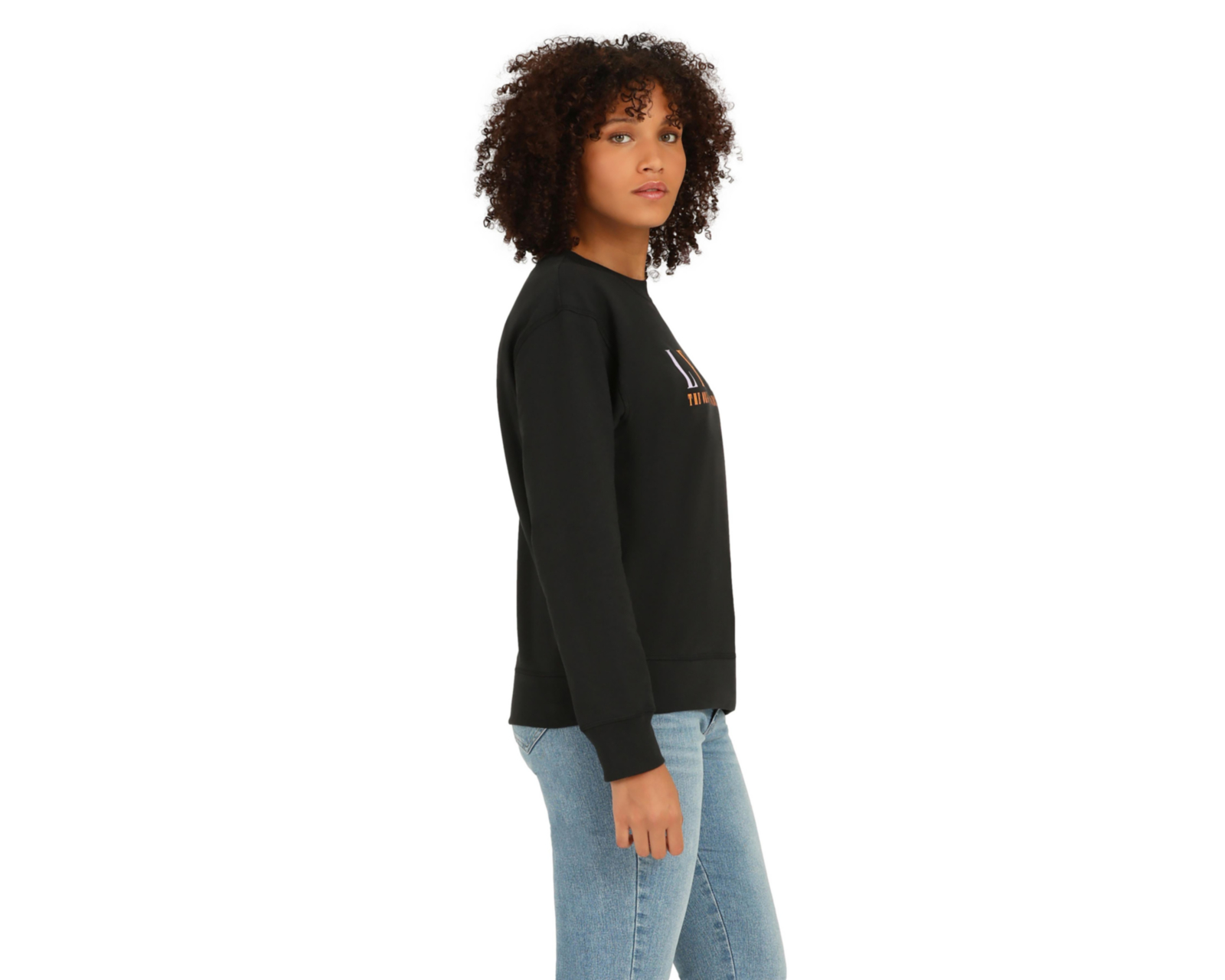 Foto 2 | Sudadera Levi's Negra Estampada
