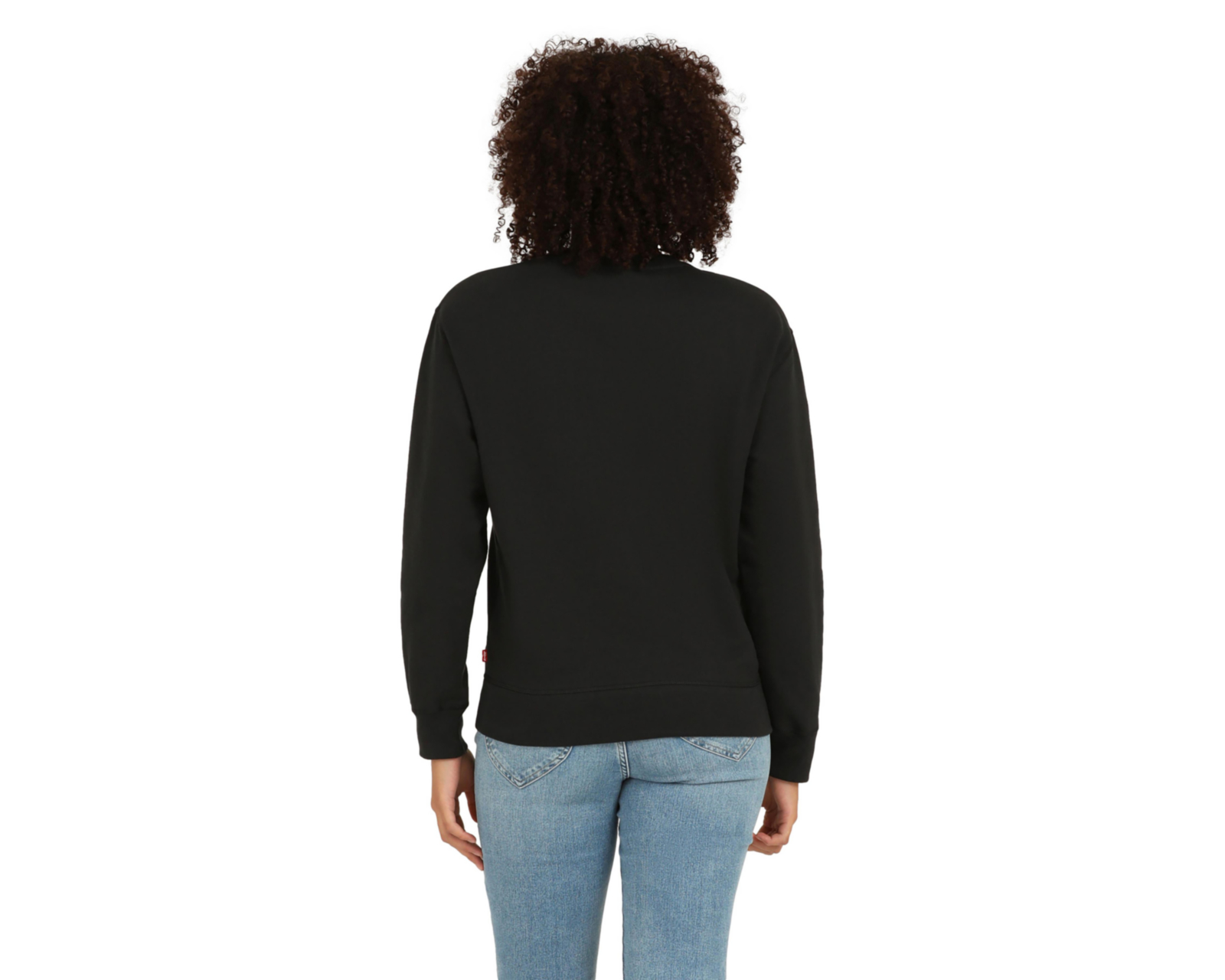 Foto 4 pulgar | Sudadera Levi's Negra Estampada