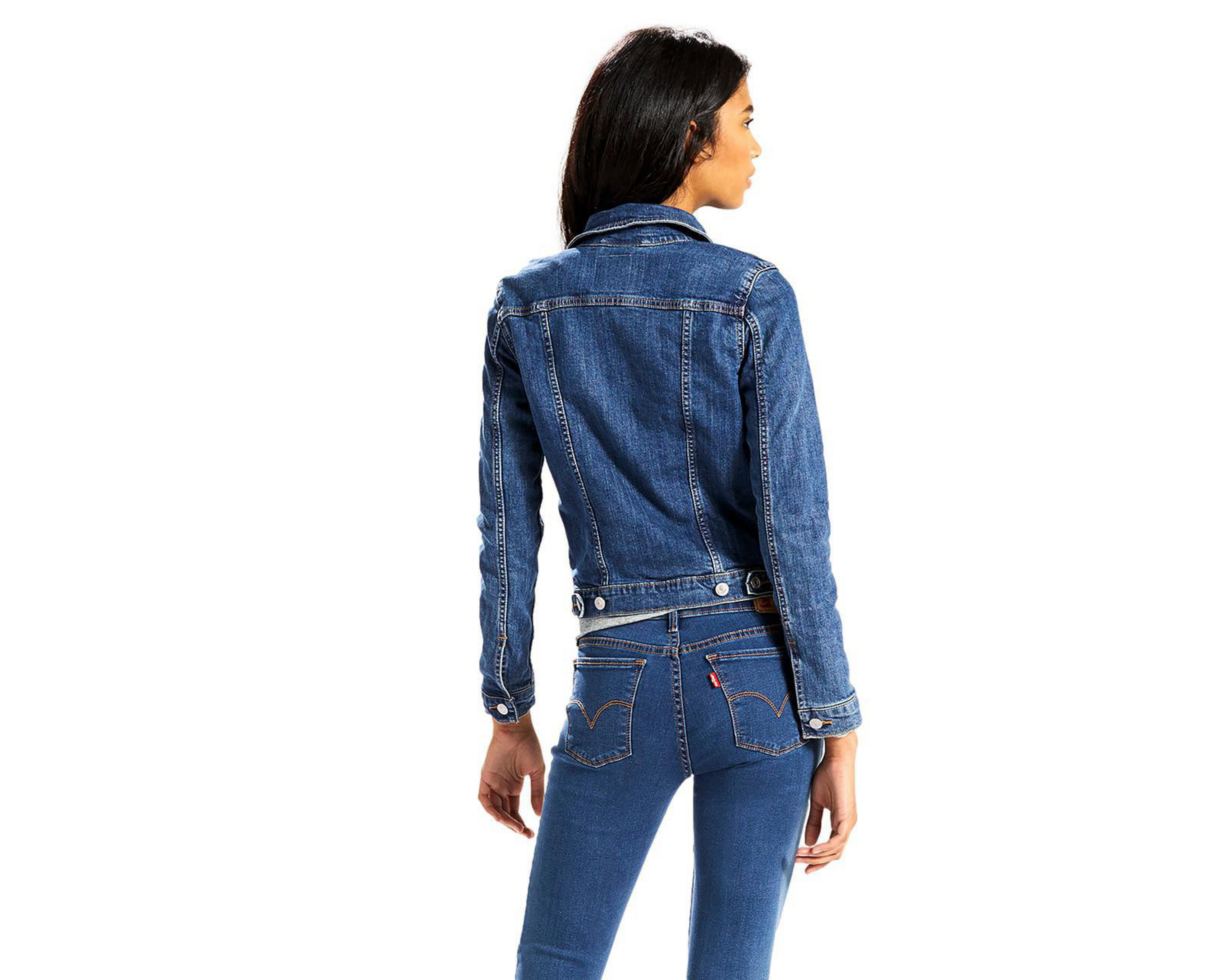 Foto 4 pulgar | Chamarra Trucker Levi's de Mezclilla