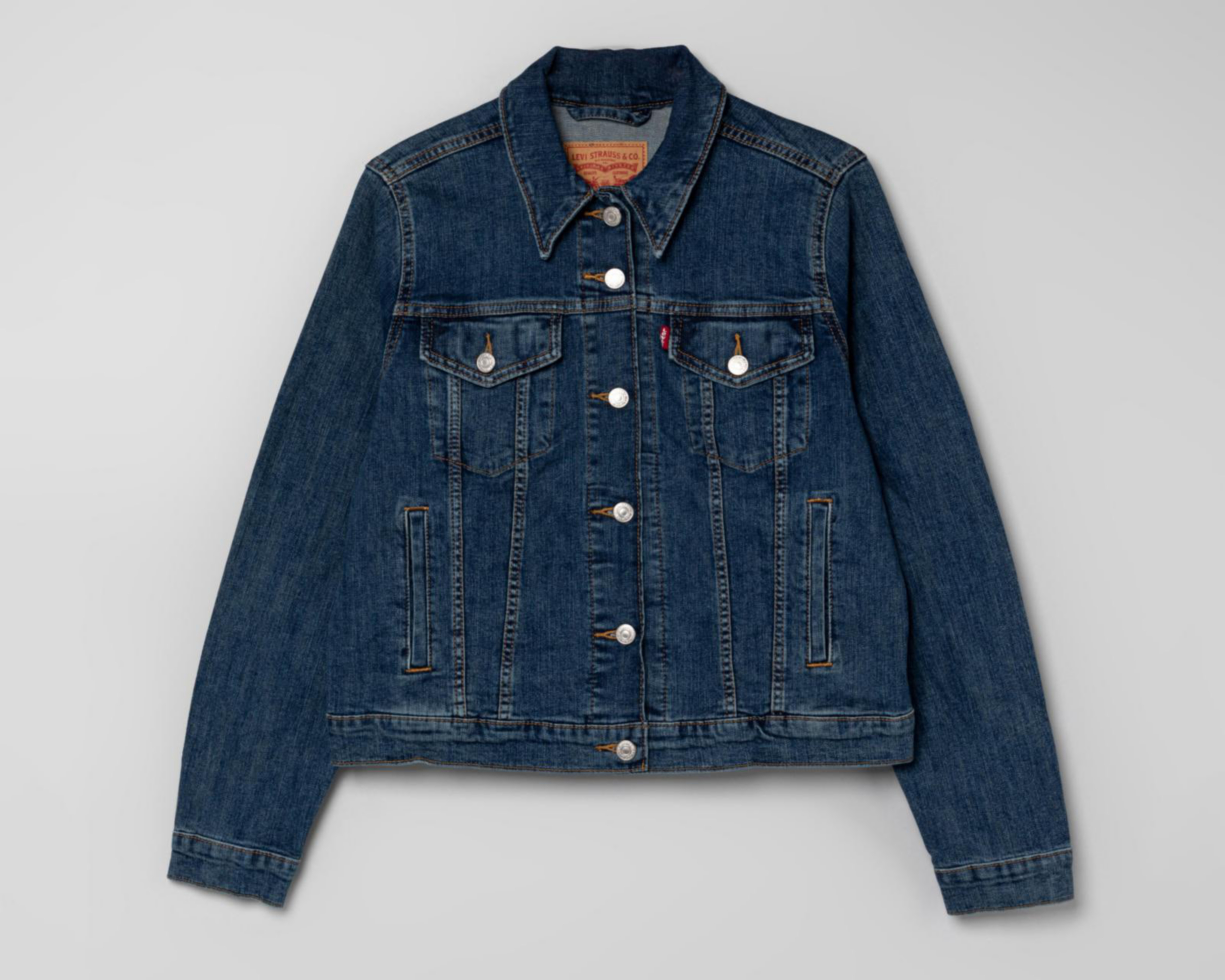 Foto 6 pulgar | Chamarra Trucker Levi's de Mezclilla