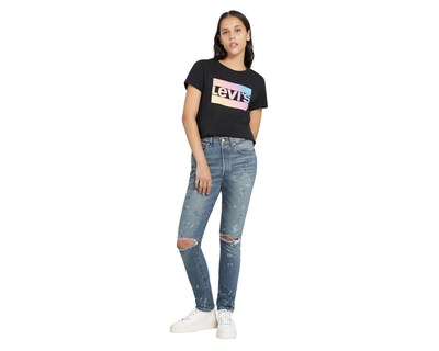 Foto 4 | Playera Levi's Manga Corta con Cuello Redondo
