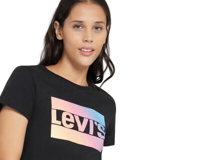 Foto 6 | Playera Levi's Manga Corta con Cuello Redondo