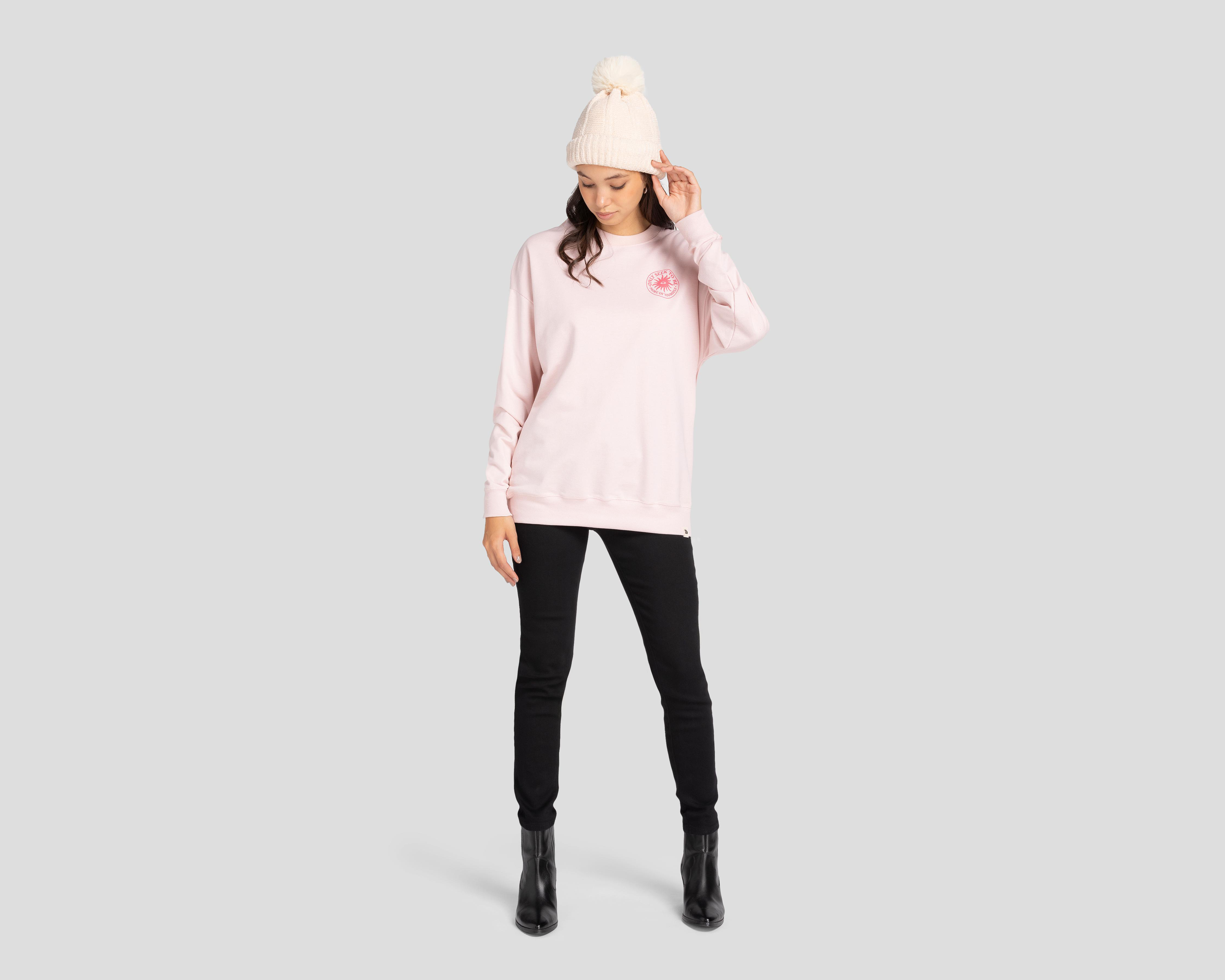 Foto 2 pulgar | Sudadera Action Gear Estampada Rosa