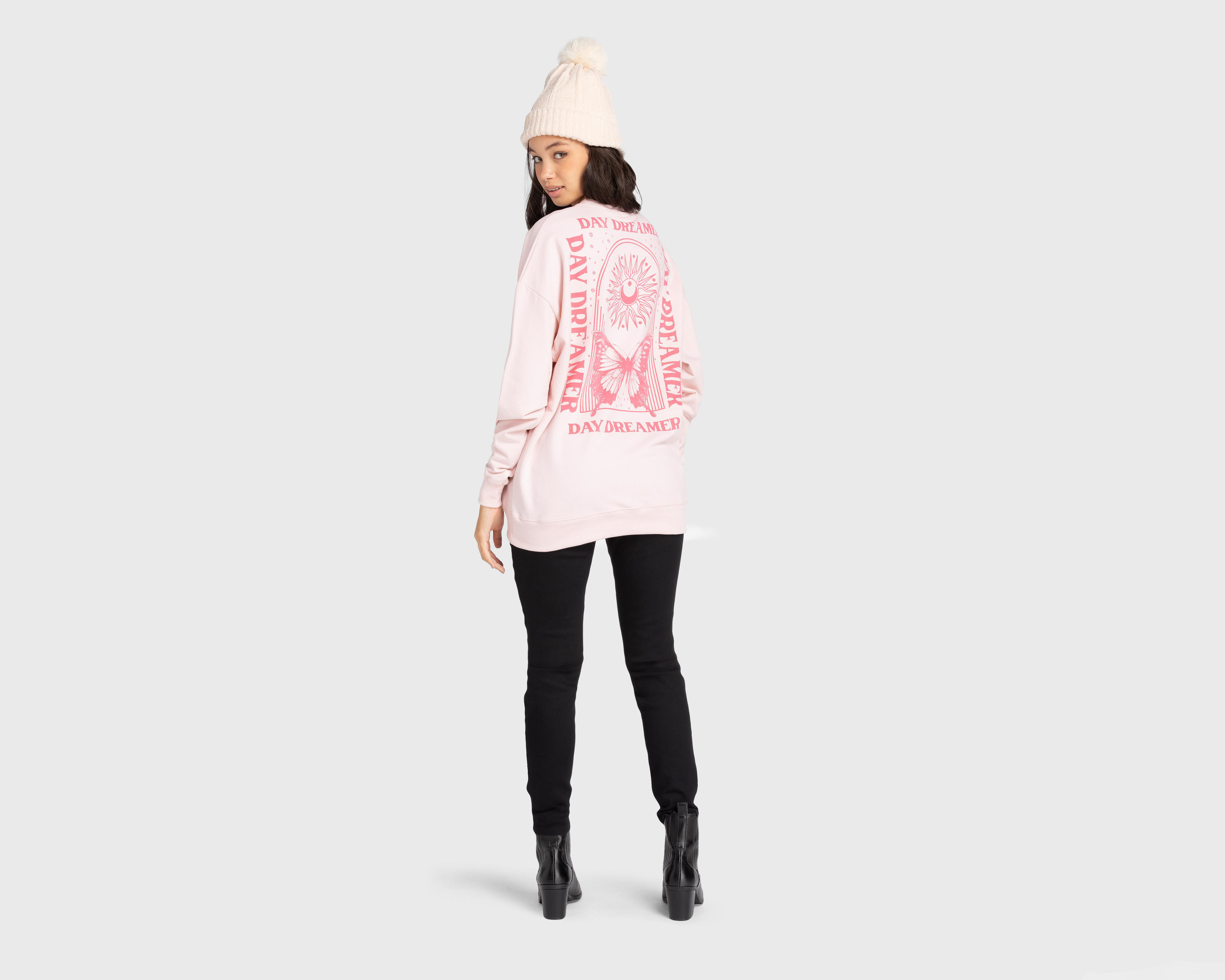Foto 3 pulgar | Sudadera Action Gear Estampada Rosa