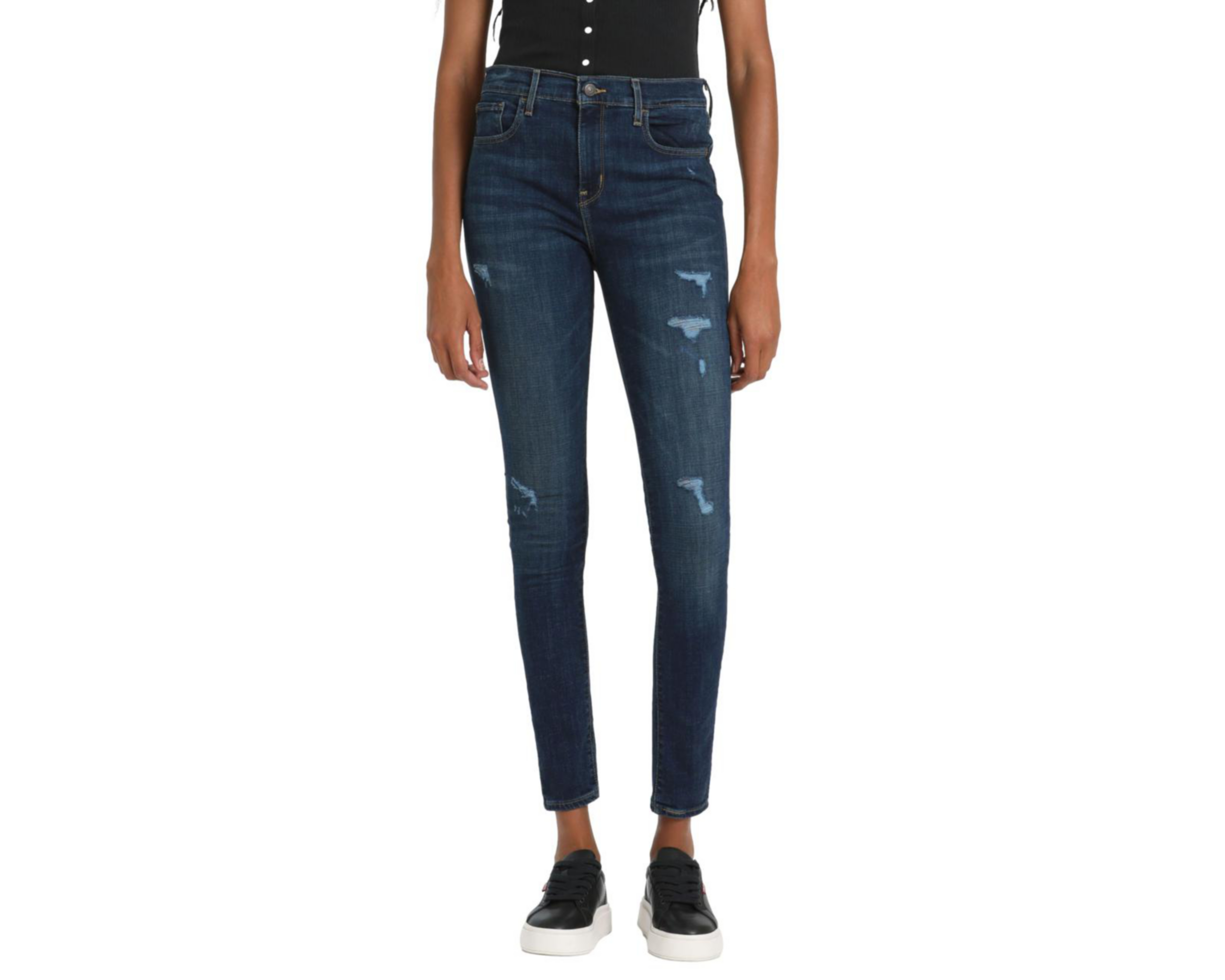 Jeans Levi's Skinny con Destrucciones