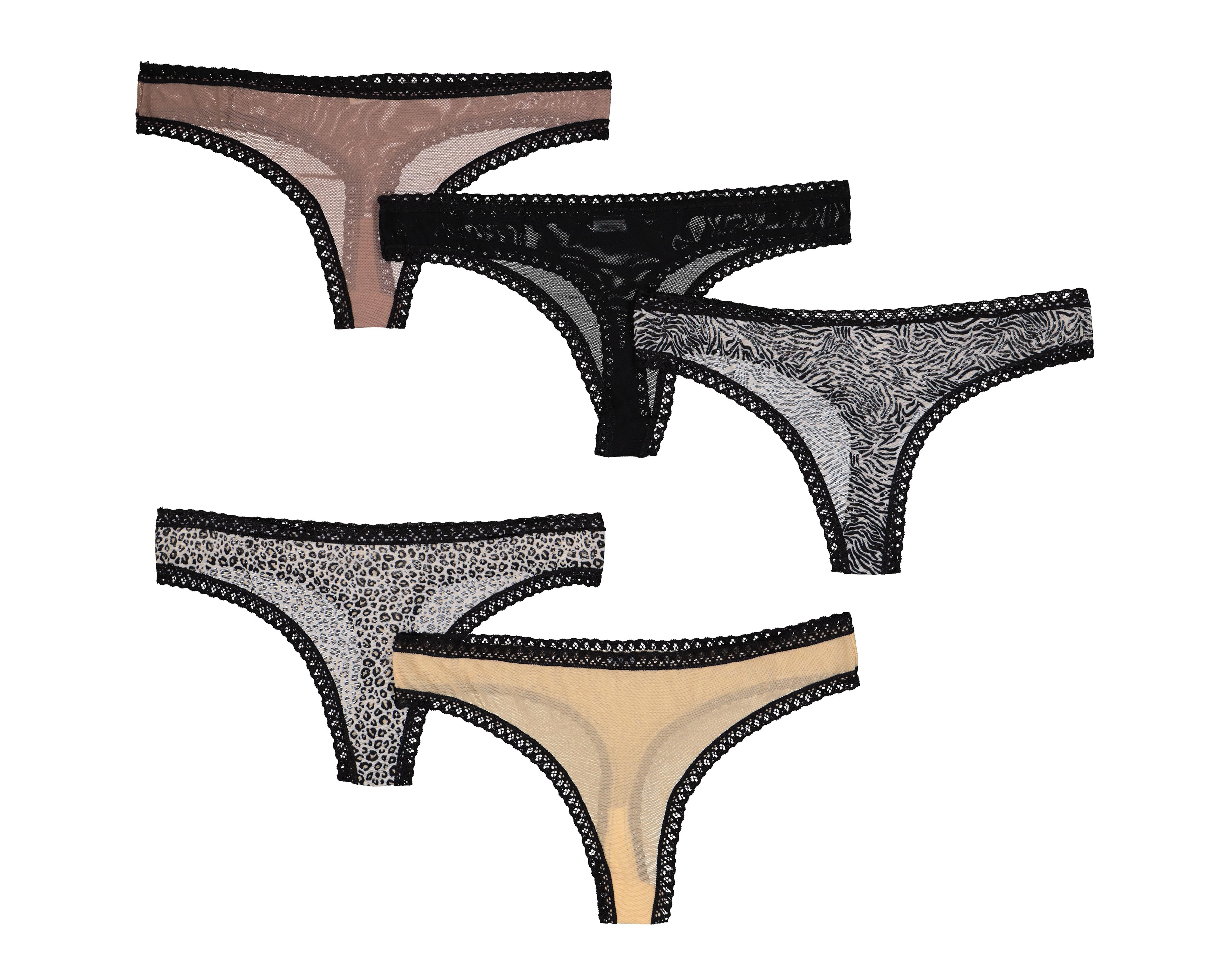 Foto 2 pulgar | Tanga Activa para Mujer 5 Piezas