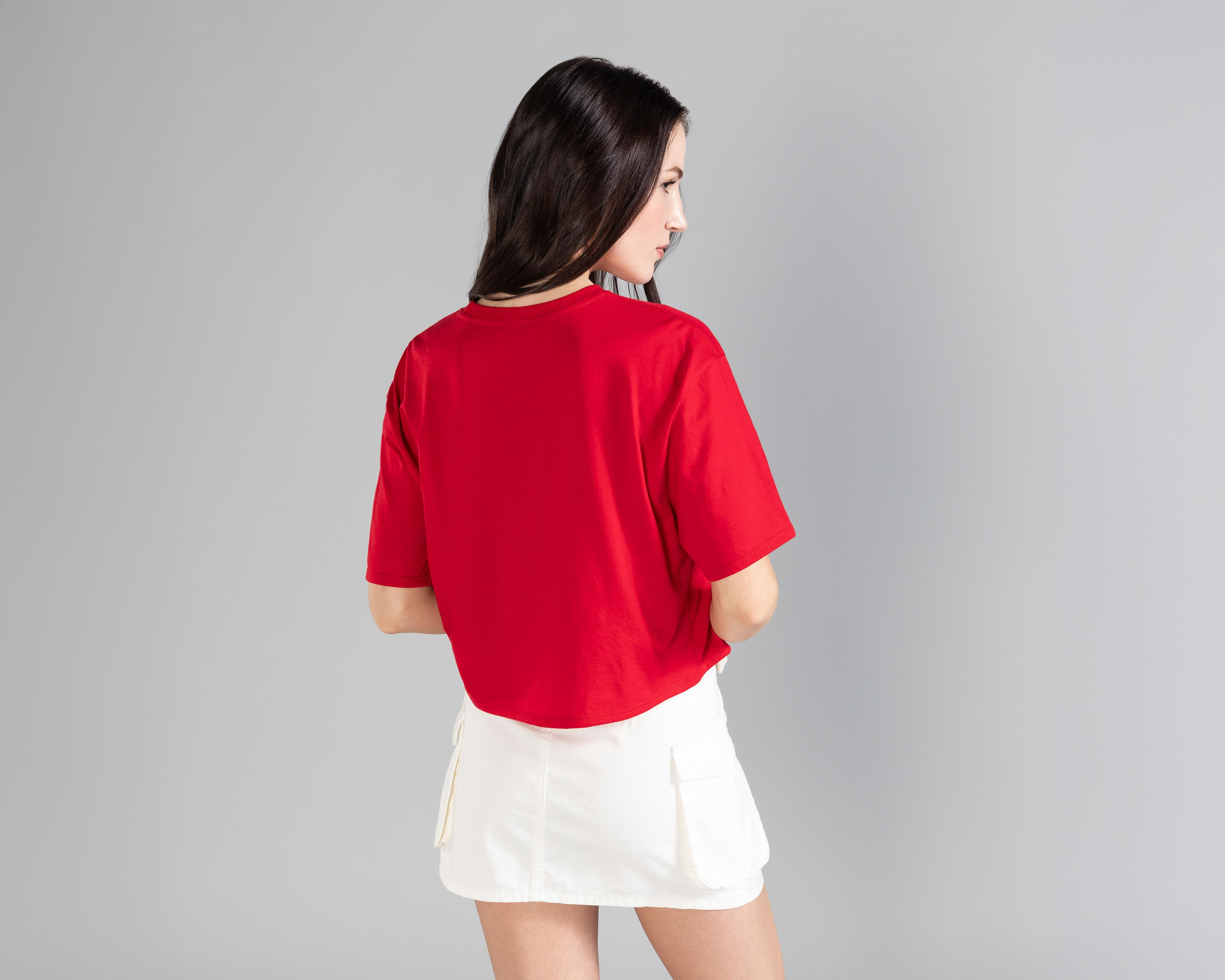Foto 4 pulgar | Playera Coca-Cola Manga Corta para Mujer