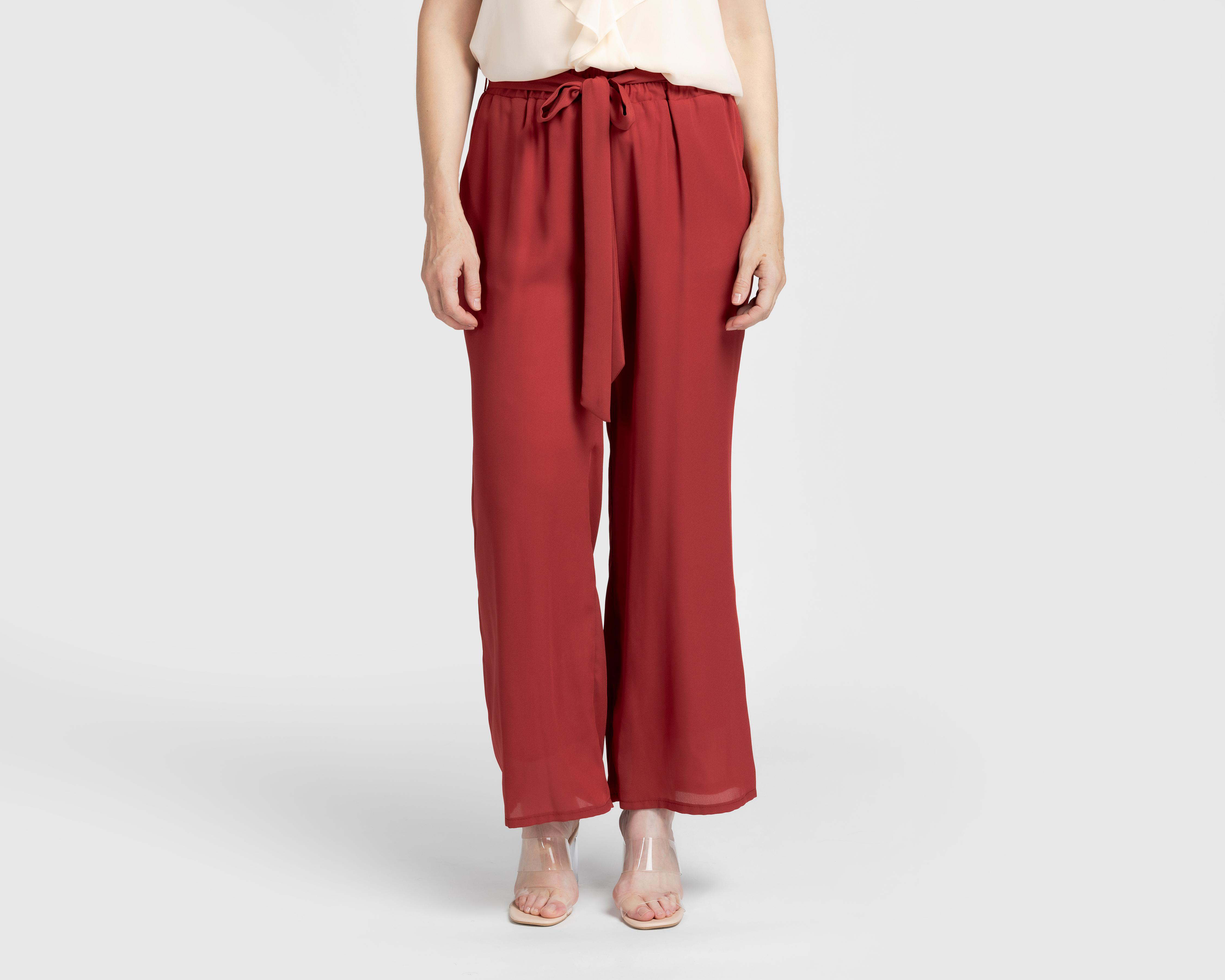 Pantalón Ancho Sahara Chedrón para Mujer $399