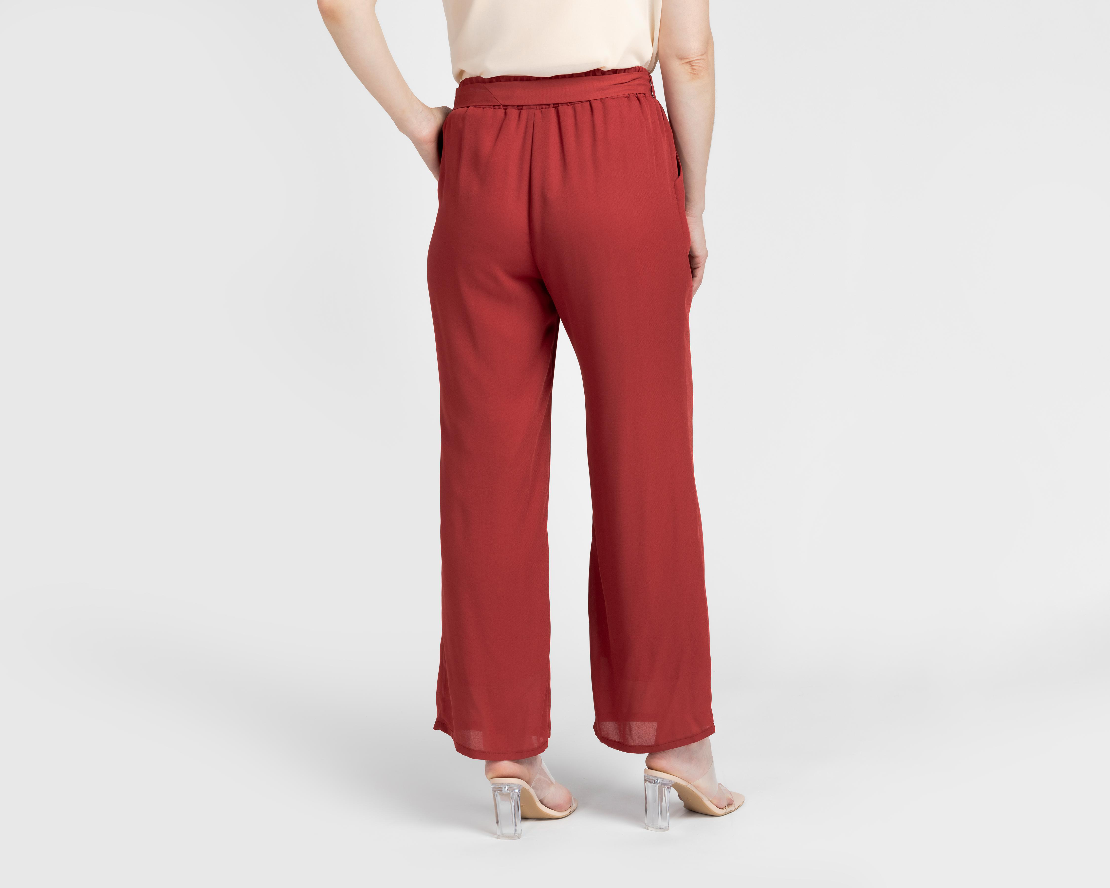 Foto 4 pulgar | Pantalón Ancho Sahara Chedrón para Mujer