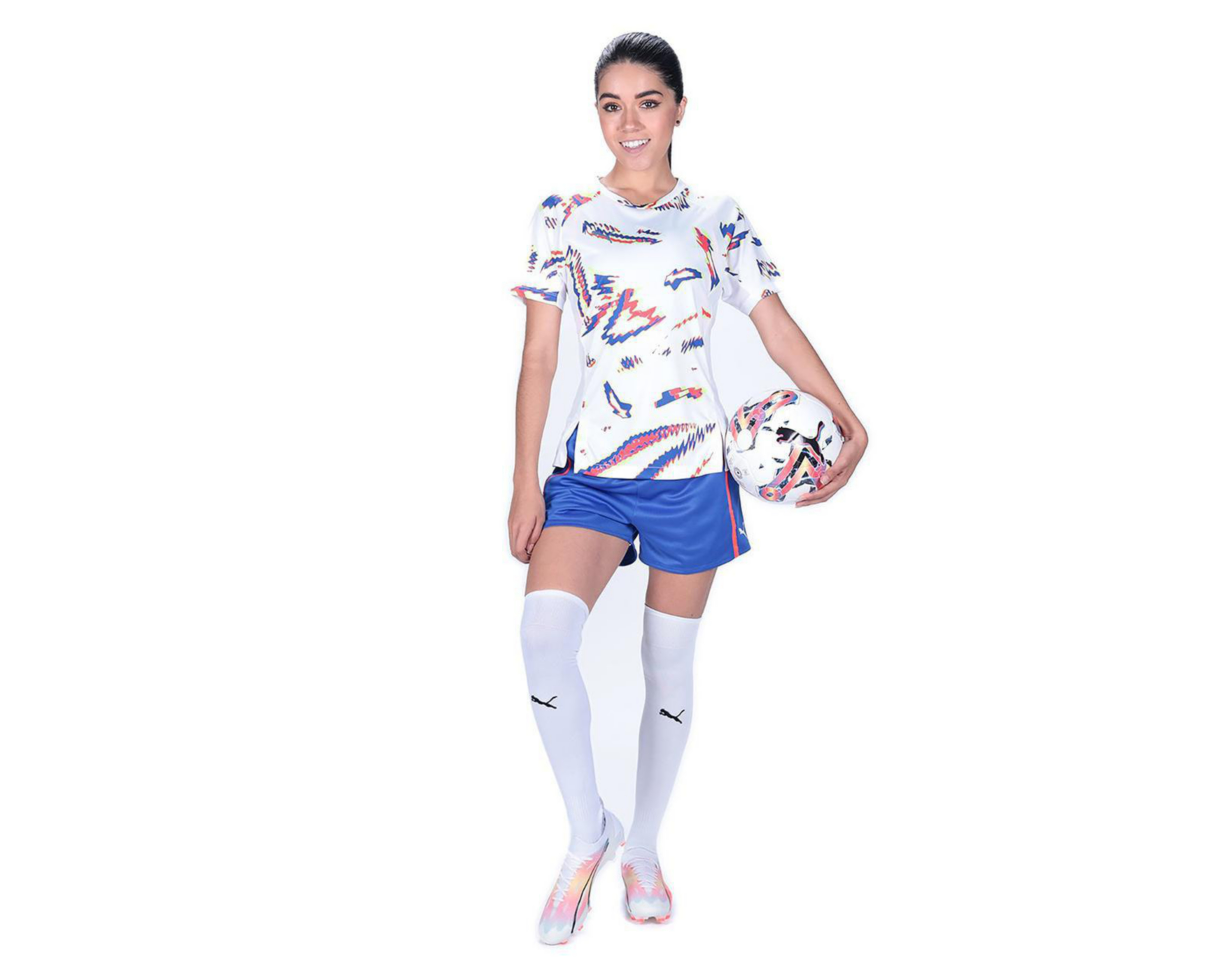 Foto 3 | Playera de Futbol Puma para Mujer
