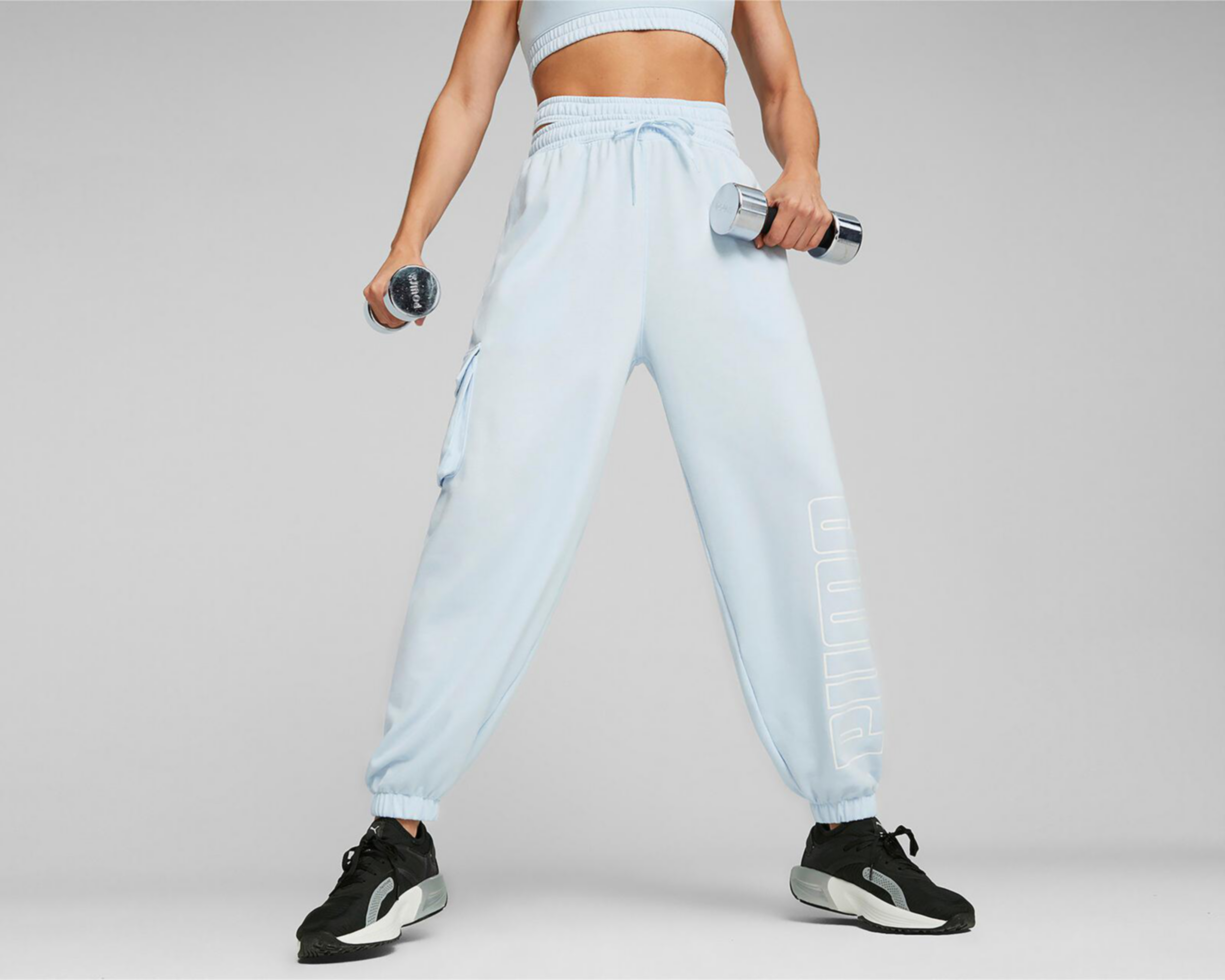 Foto 4 pulgar | Pants de Entrenamiento Puma Jogger para Mujer