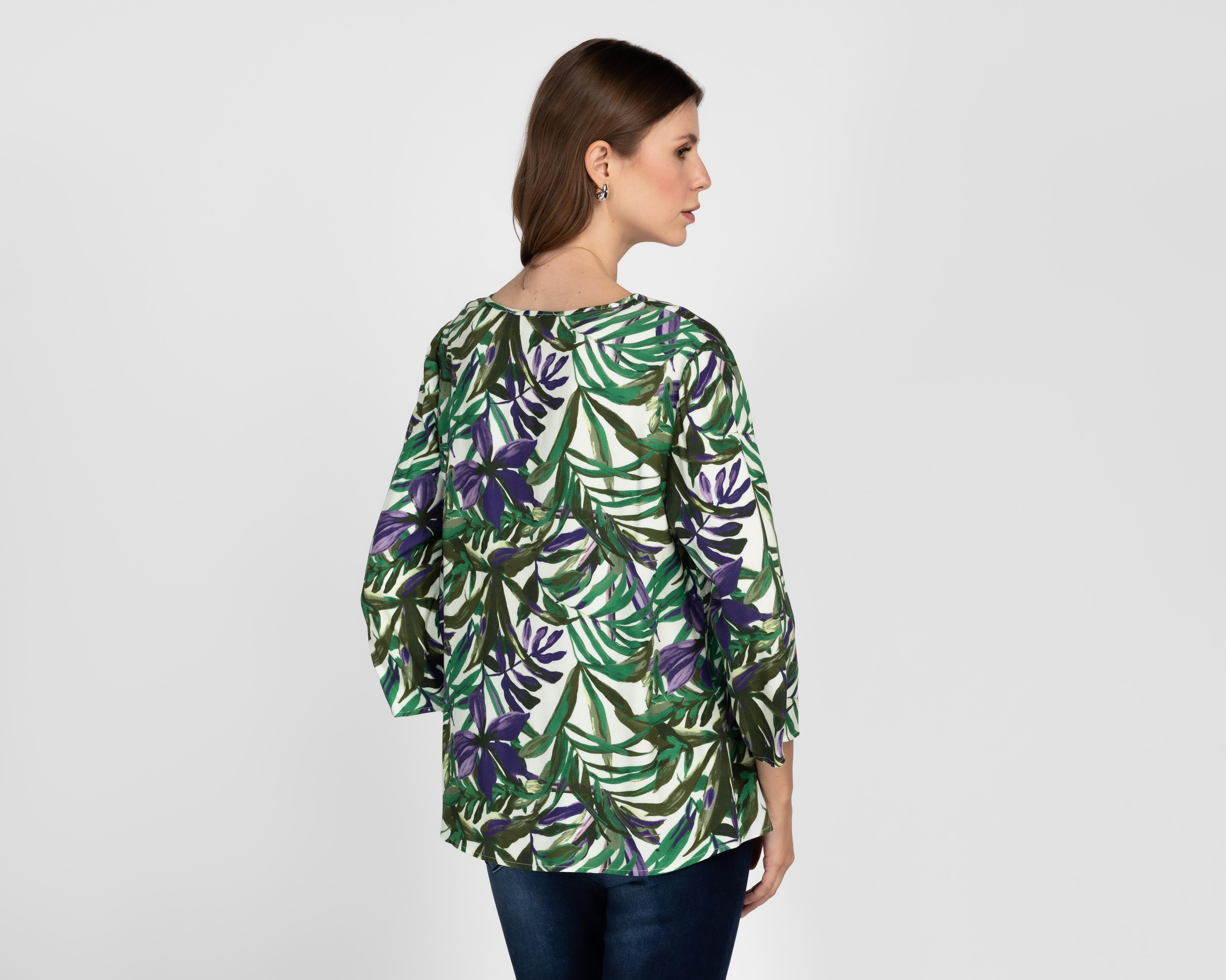 Foto 4 | Blusa Andiamo Manga 3/4 para Mujer