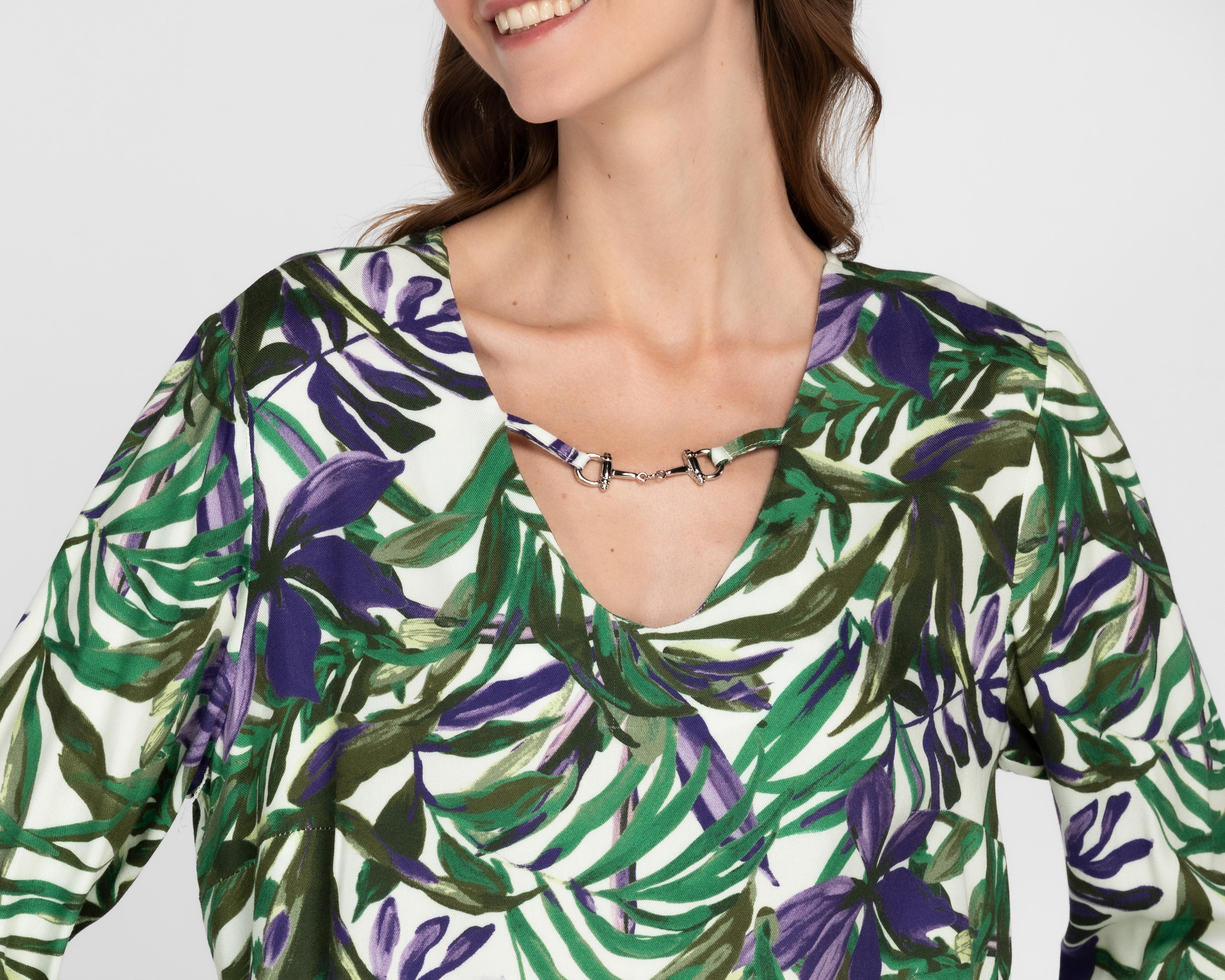 Foto 6 pulgar | Blusa Andiamo Manga 3/4 para Mujer