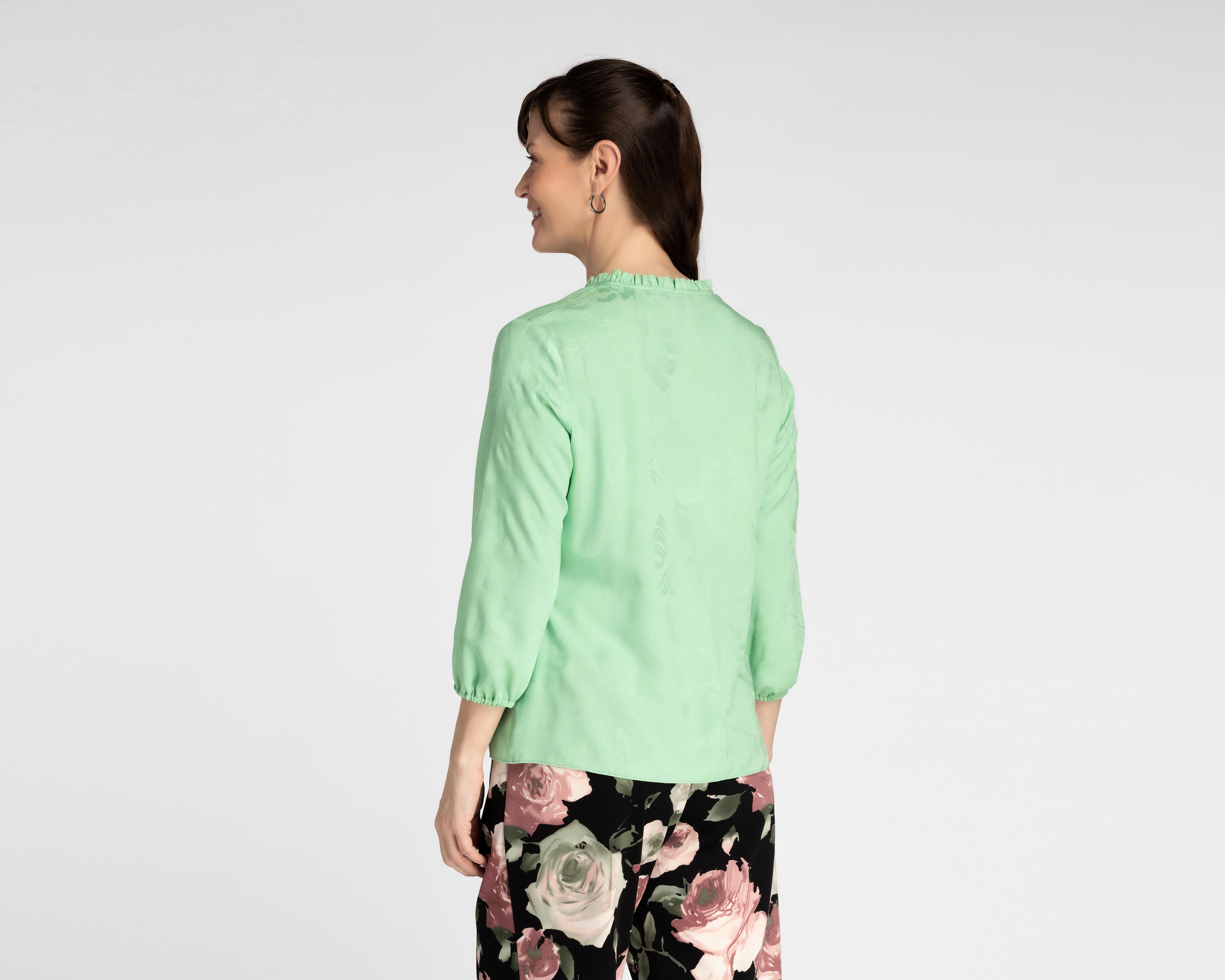 Foto 3 | Blusa Sahara Manga 3/4 con Botones
