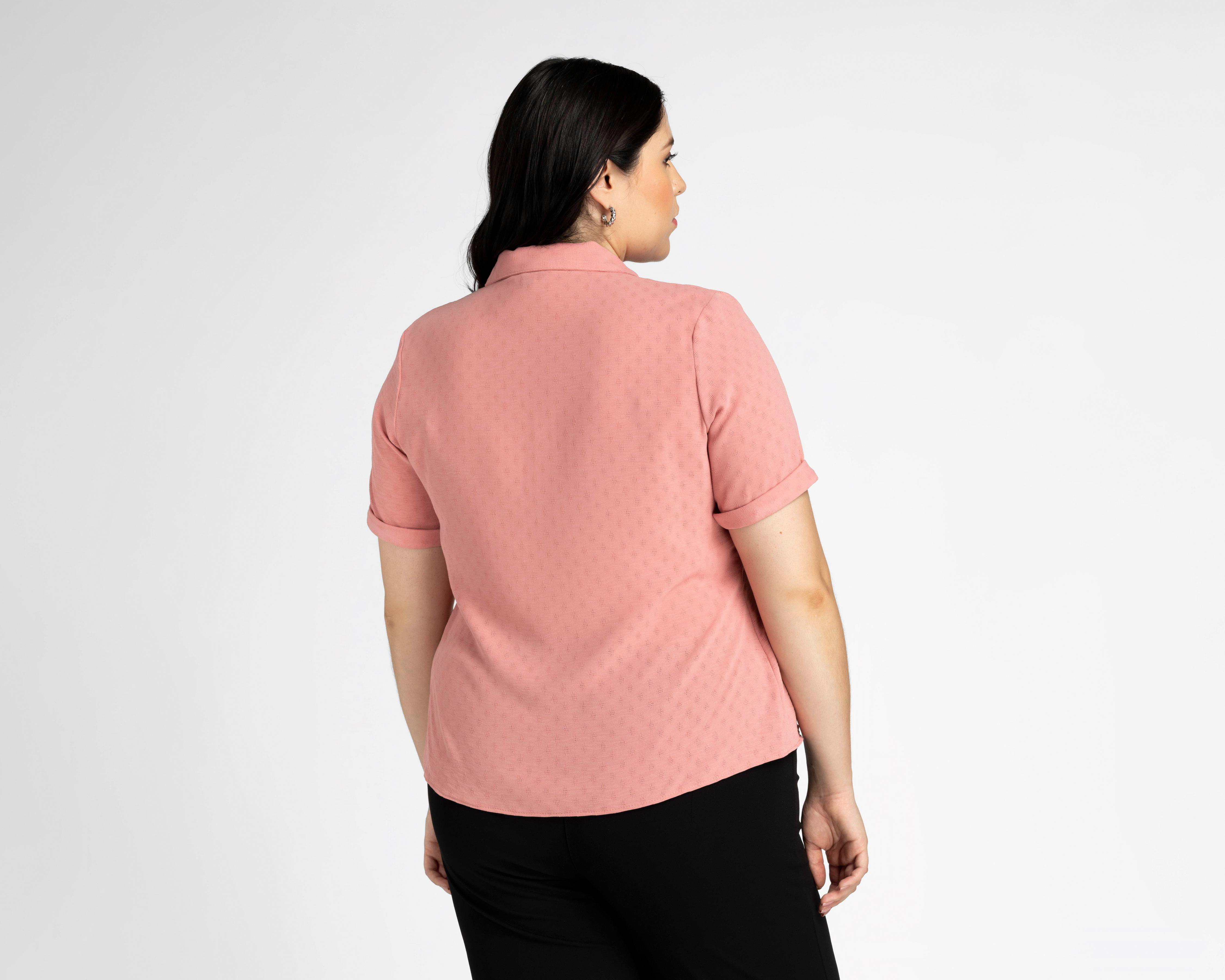 Foto 5 | Blusa Sahara Manga Corta con Botones