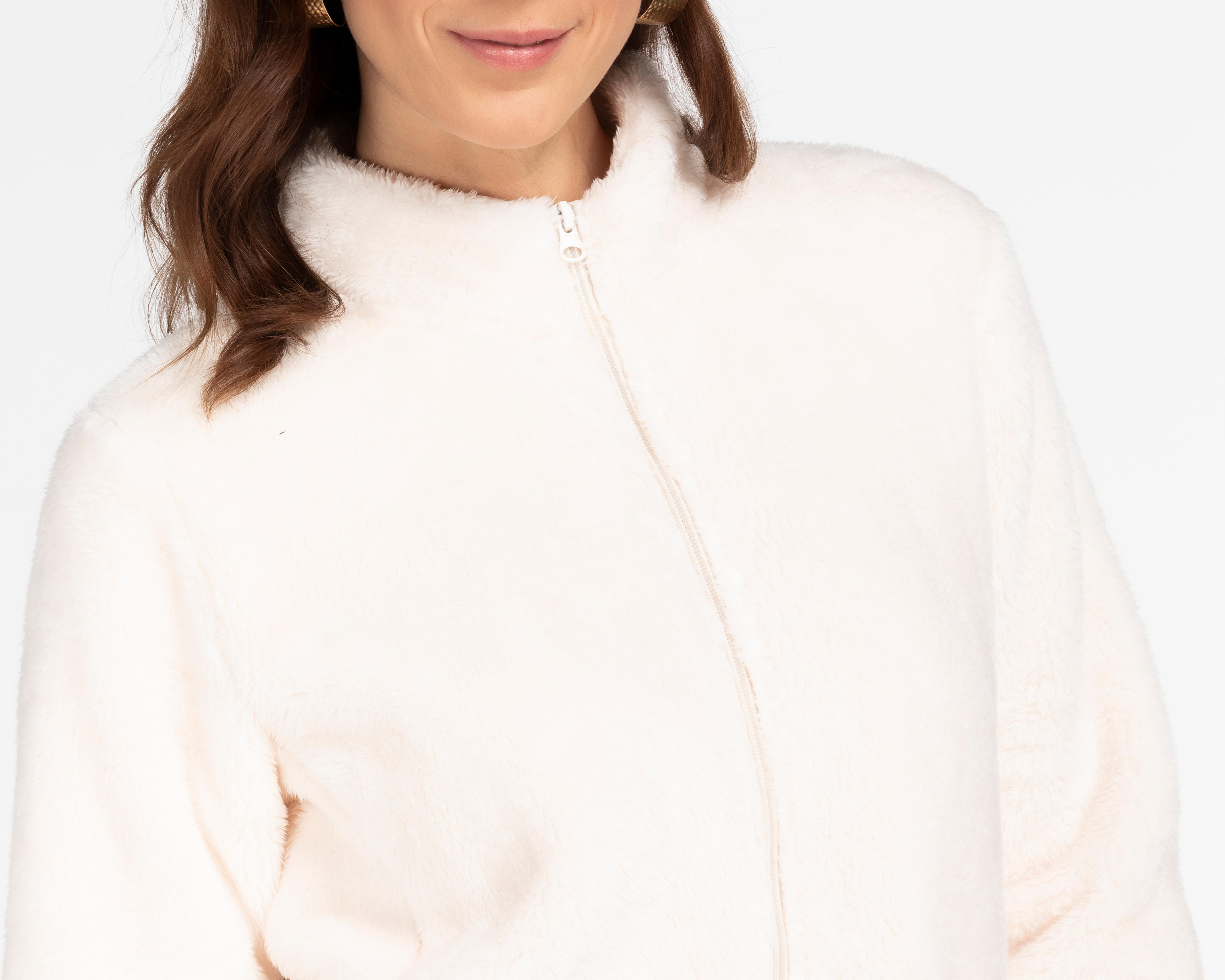 Foto 5 pulgar | Chamarra Lady Sun Beige con Peluche